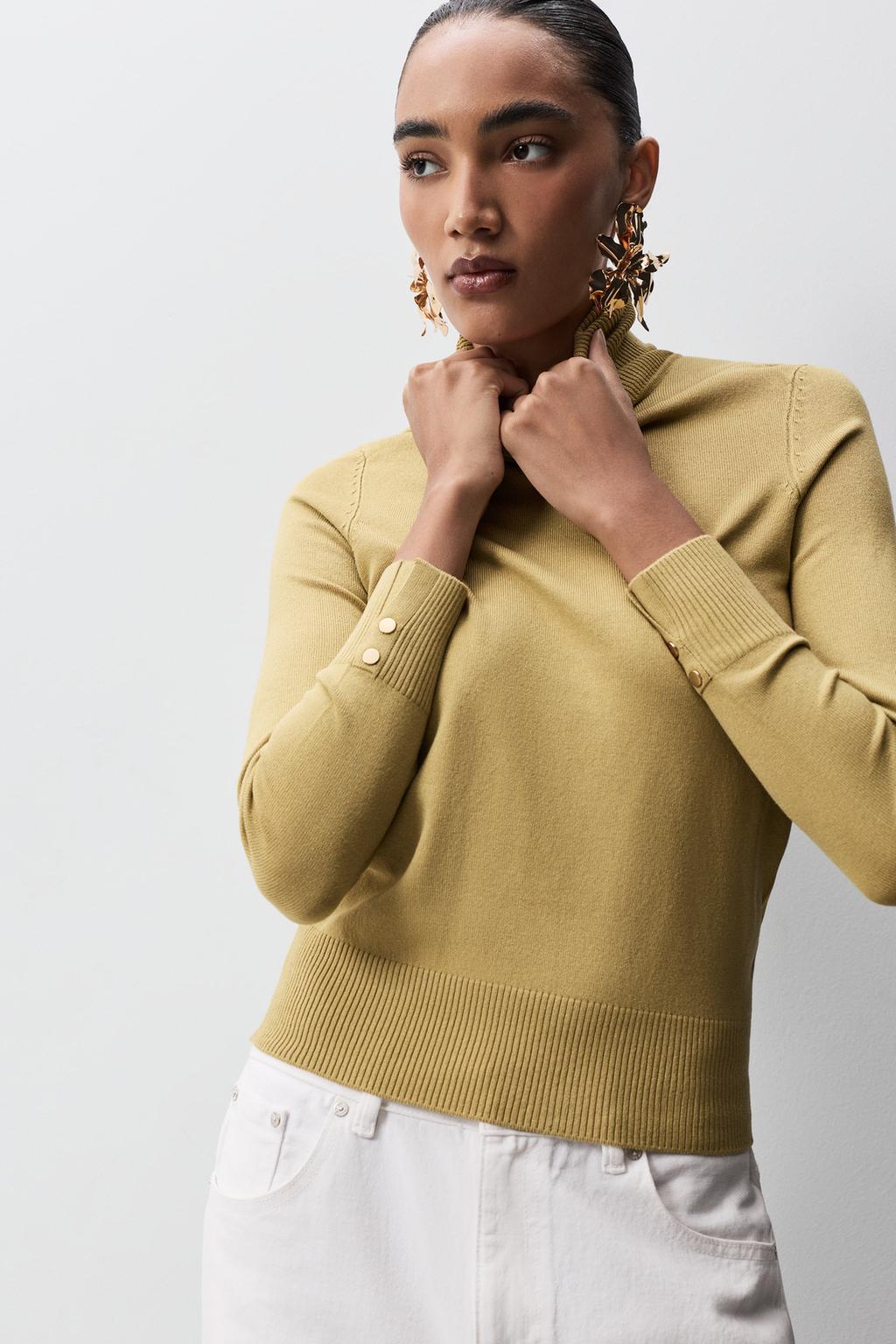 Jersey cuello vuelto