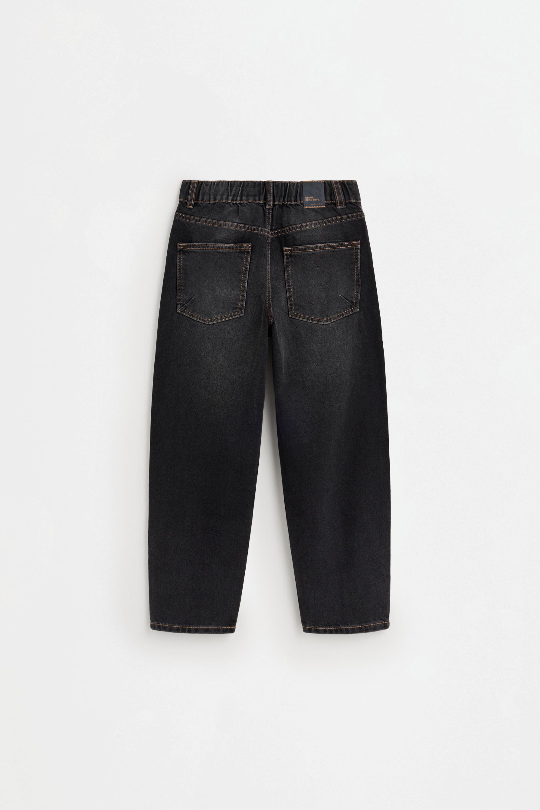 Balloon jeans — BLACK