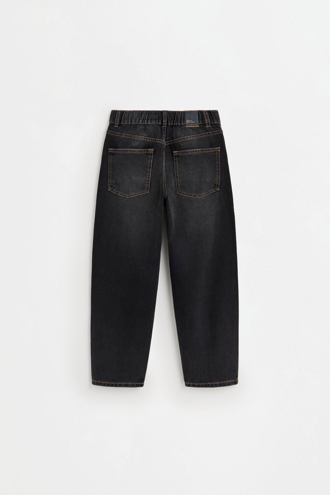 Balloon jeans — BLACK