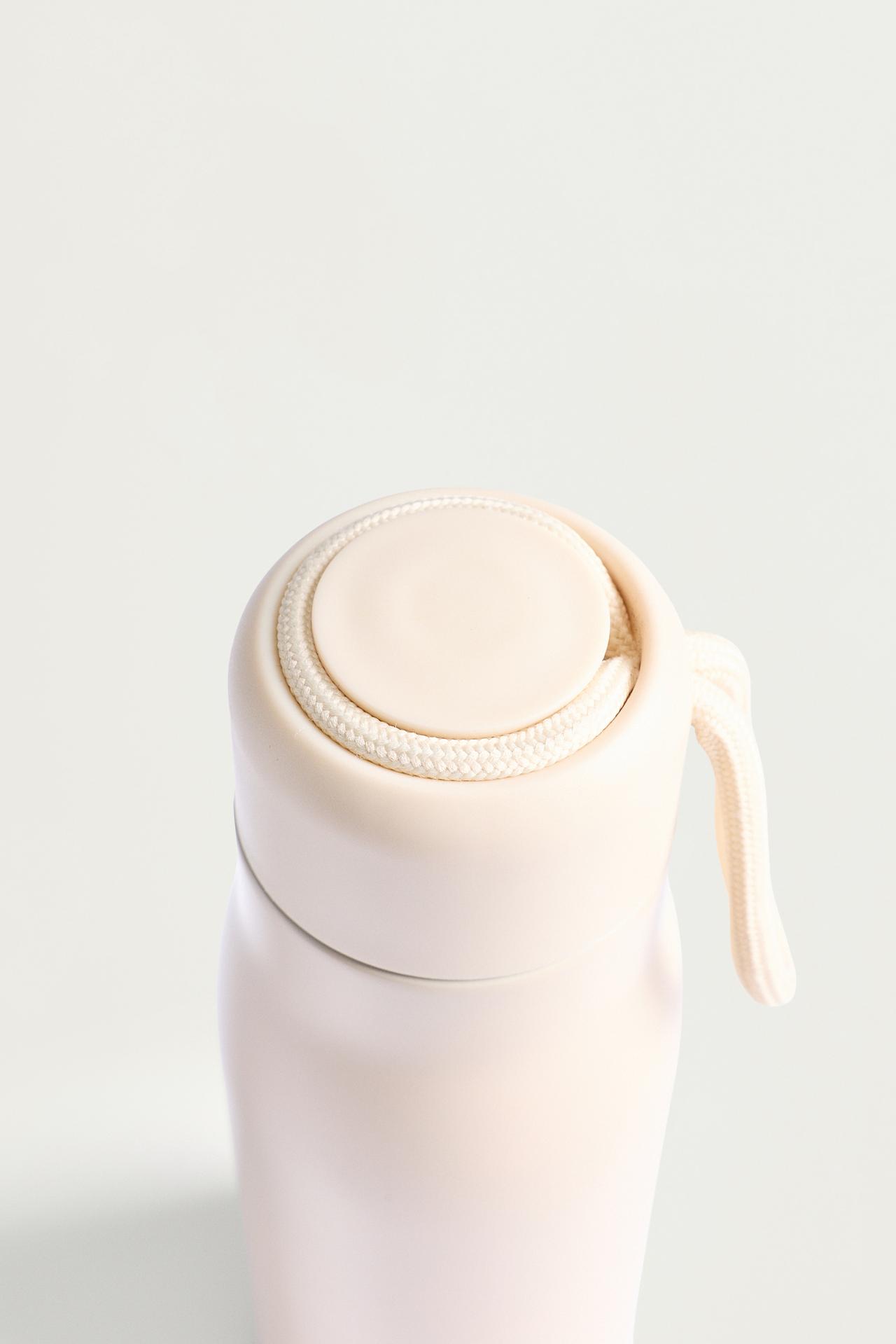 Metallic travel bottle — ECRU