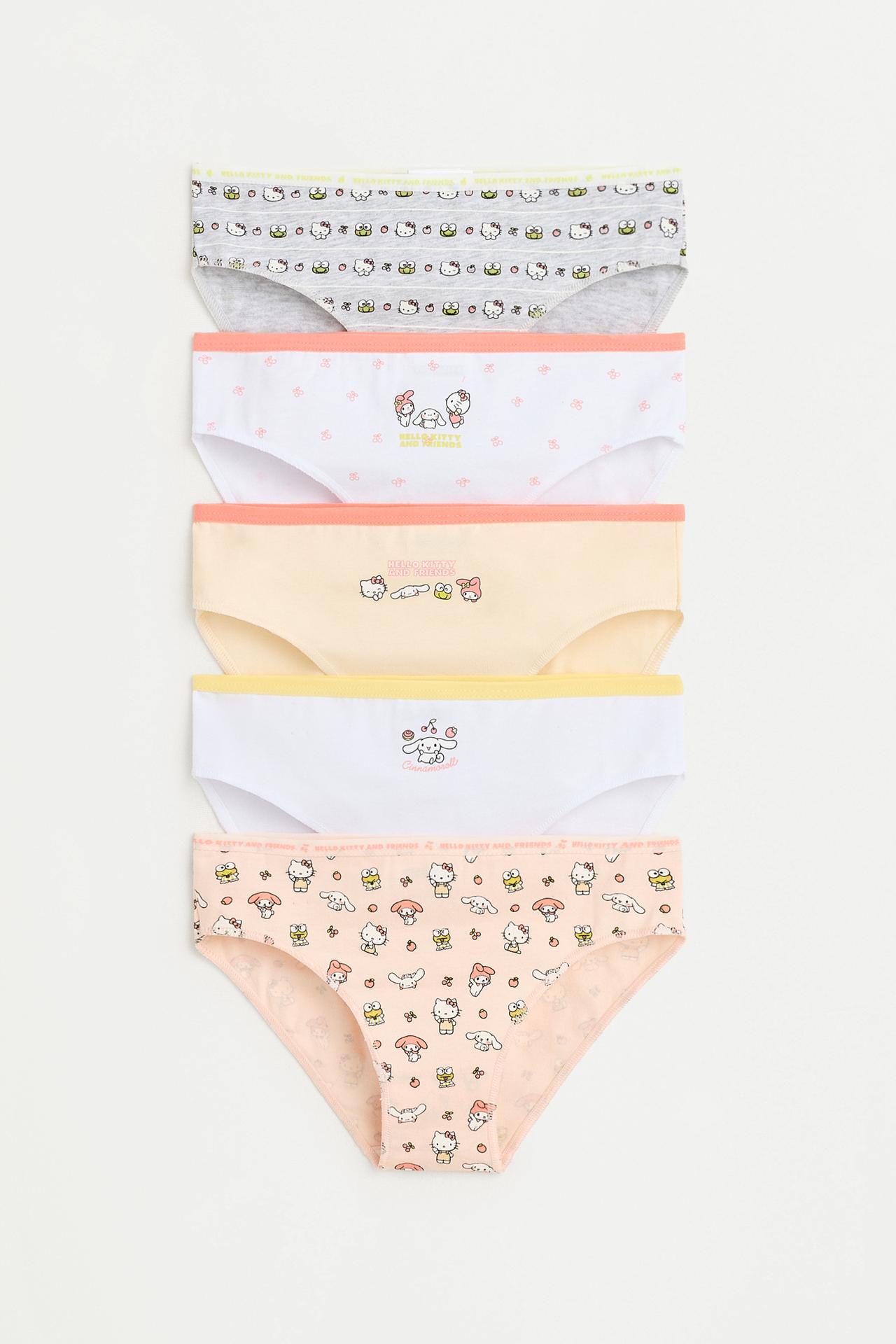 Hello Kitty ©SANRIO briefs (5-pack) — PEACH