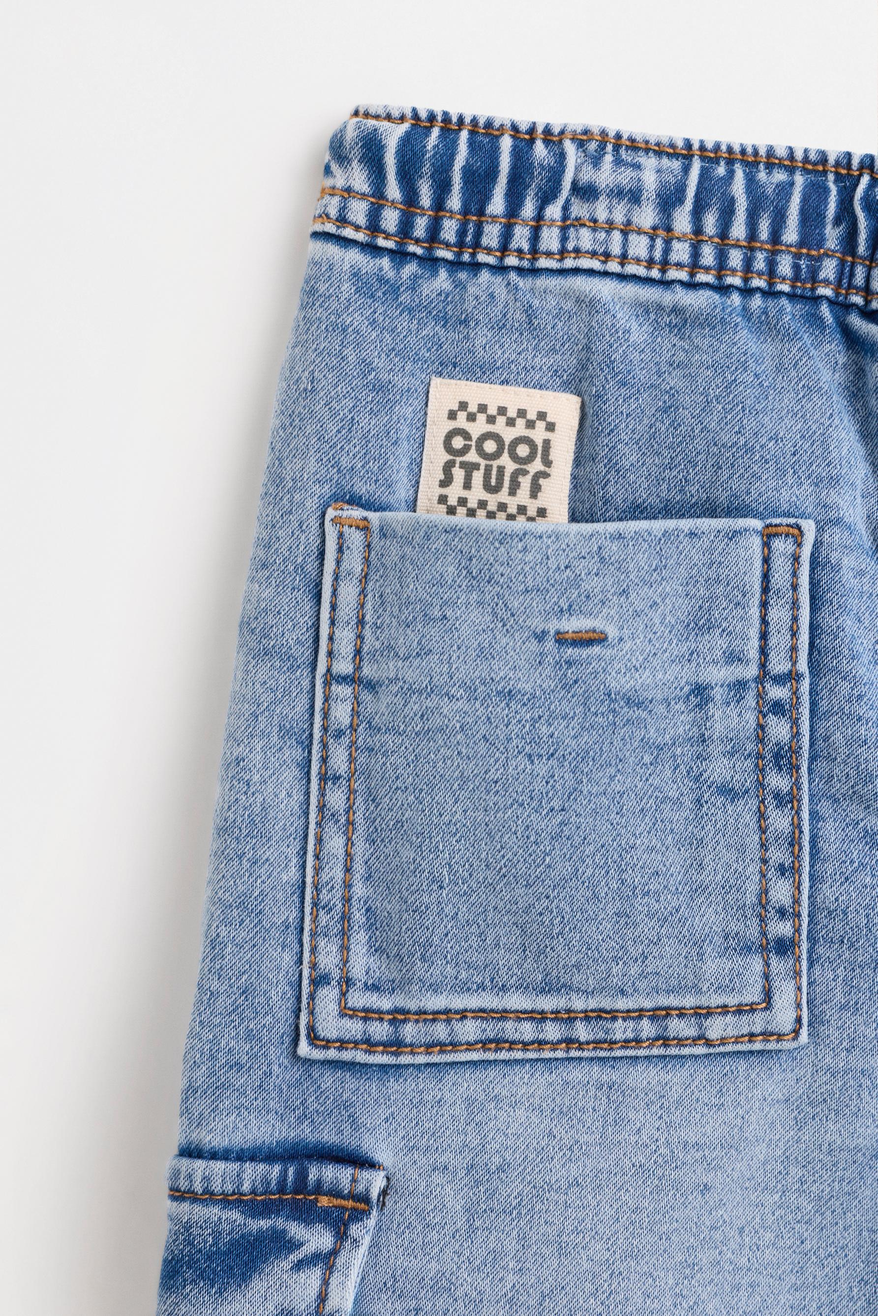 Cargo jogger jeans — INDIGO