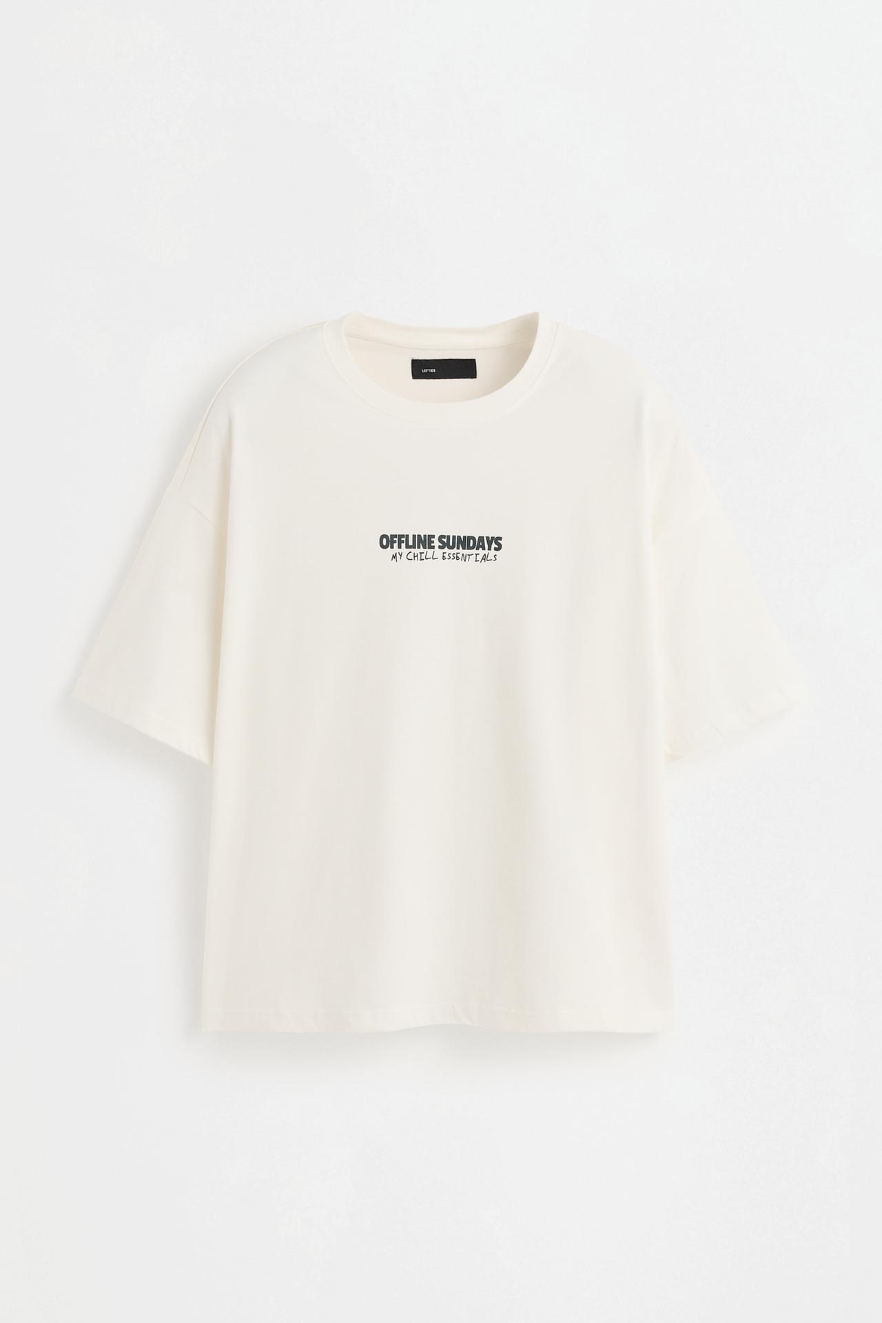 Short slogan pyjamas — OFF WHITE