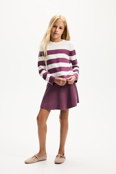 Knit sweater — STRIPED 1
