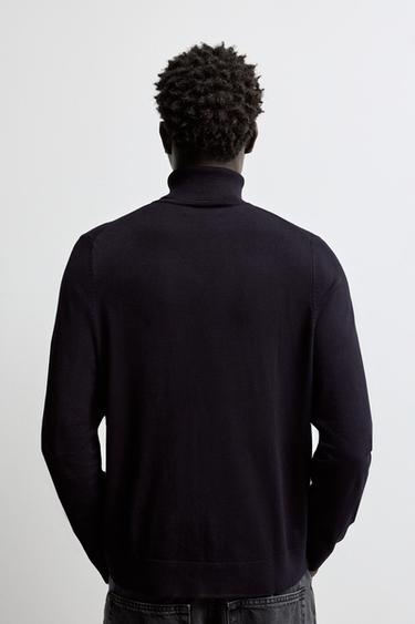 Turtleneck sweater — BLACK 4