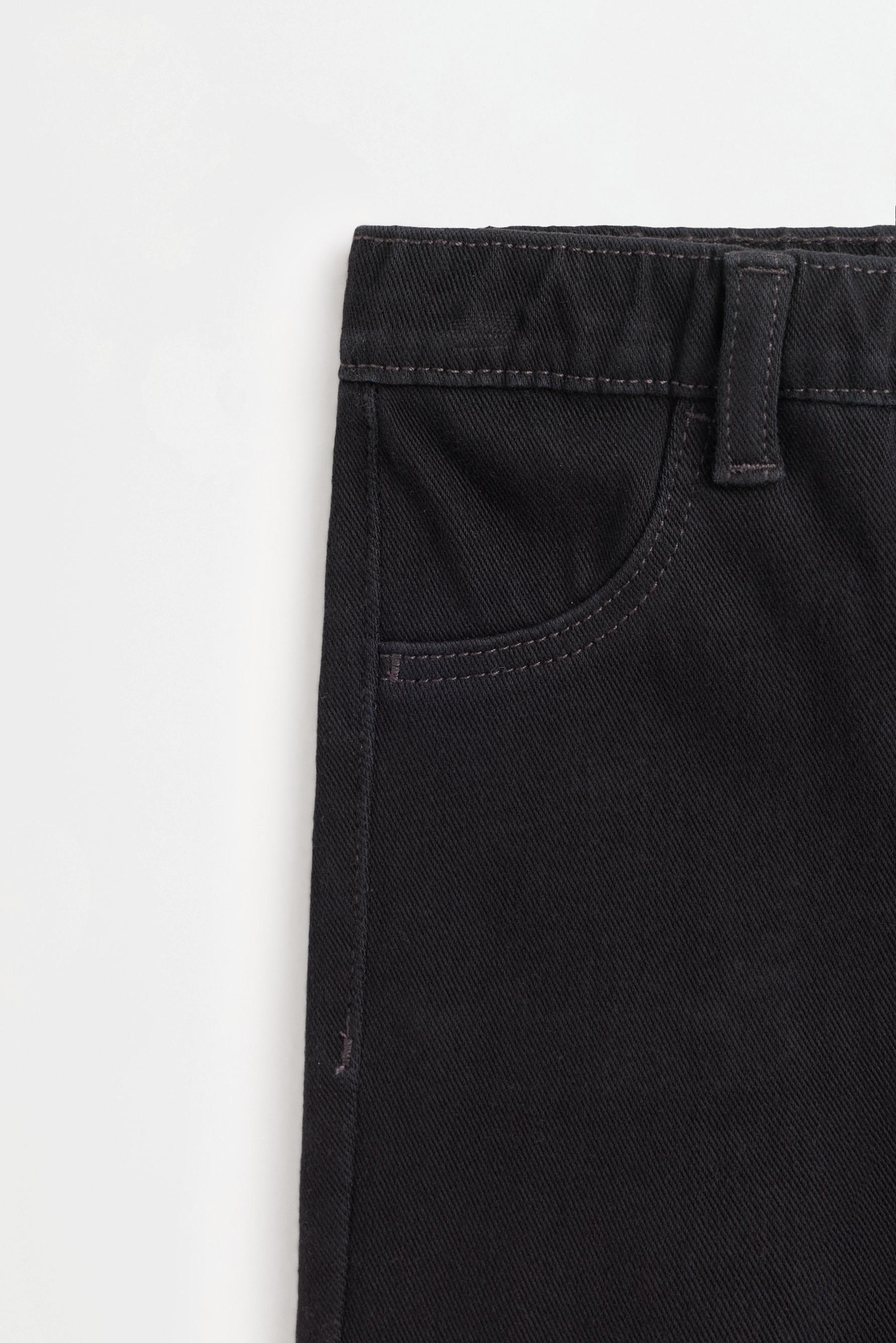 Bell bottom jeans — BLACK