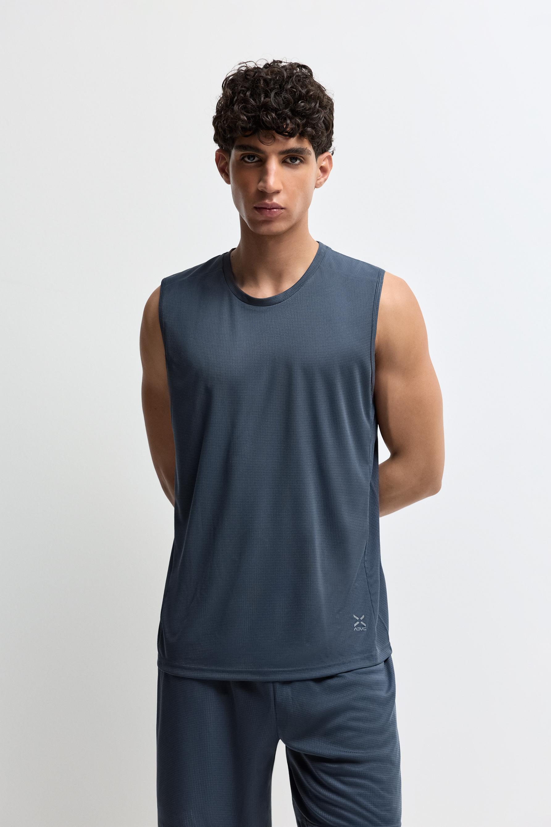 Camiseta deportiva sin mangas