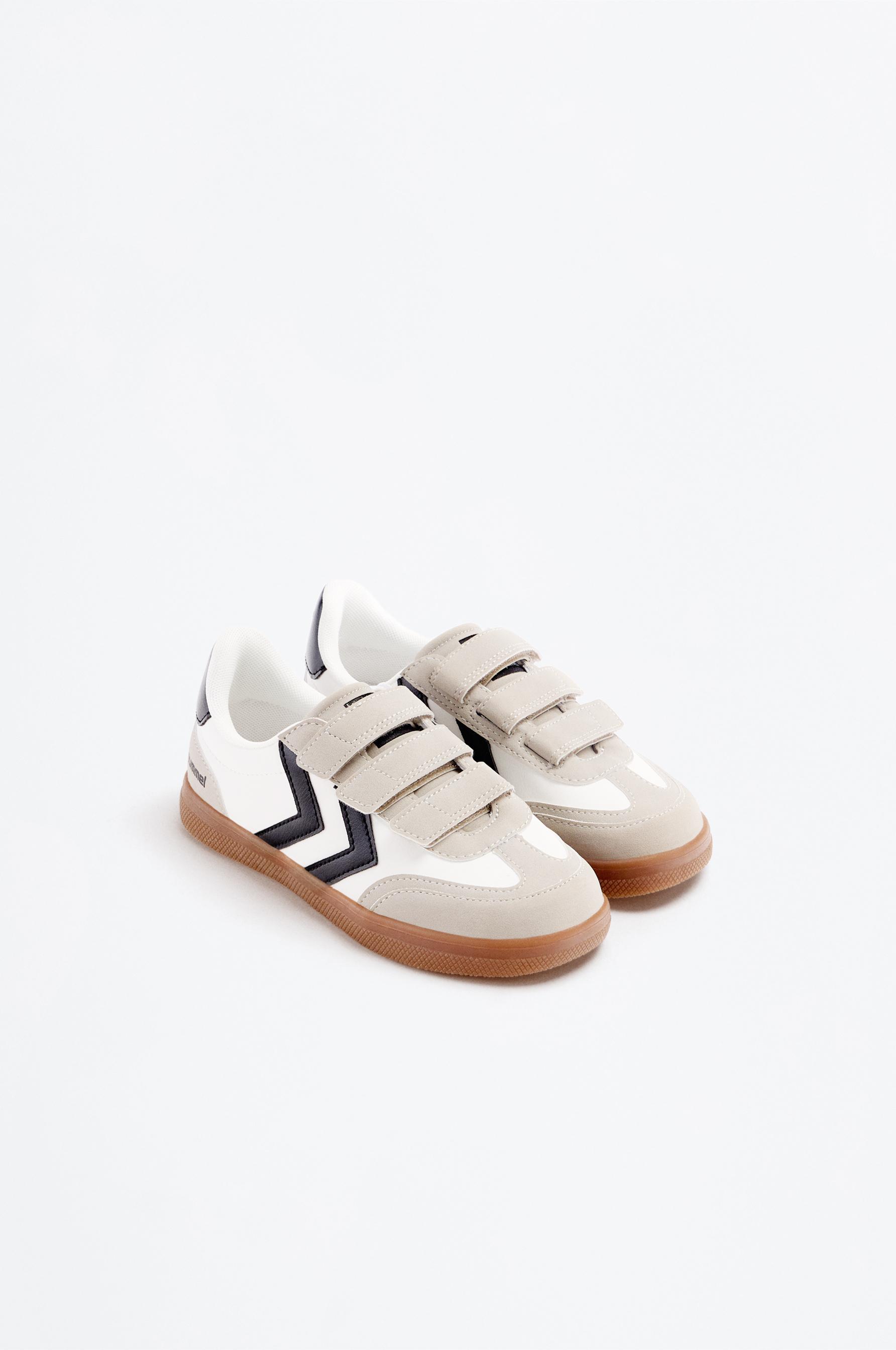 Lefties Beyaz Lefties Hummel karamel tabanlı spor ayakkabı