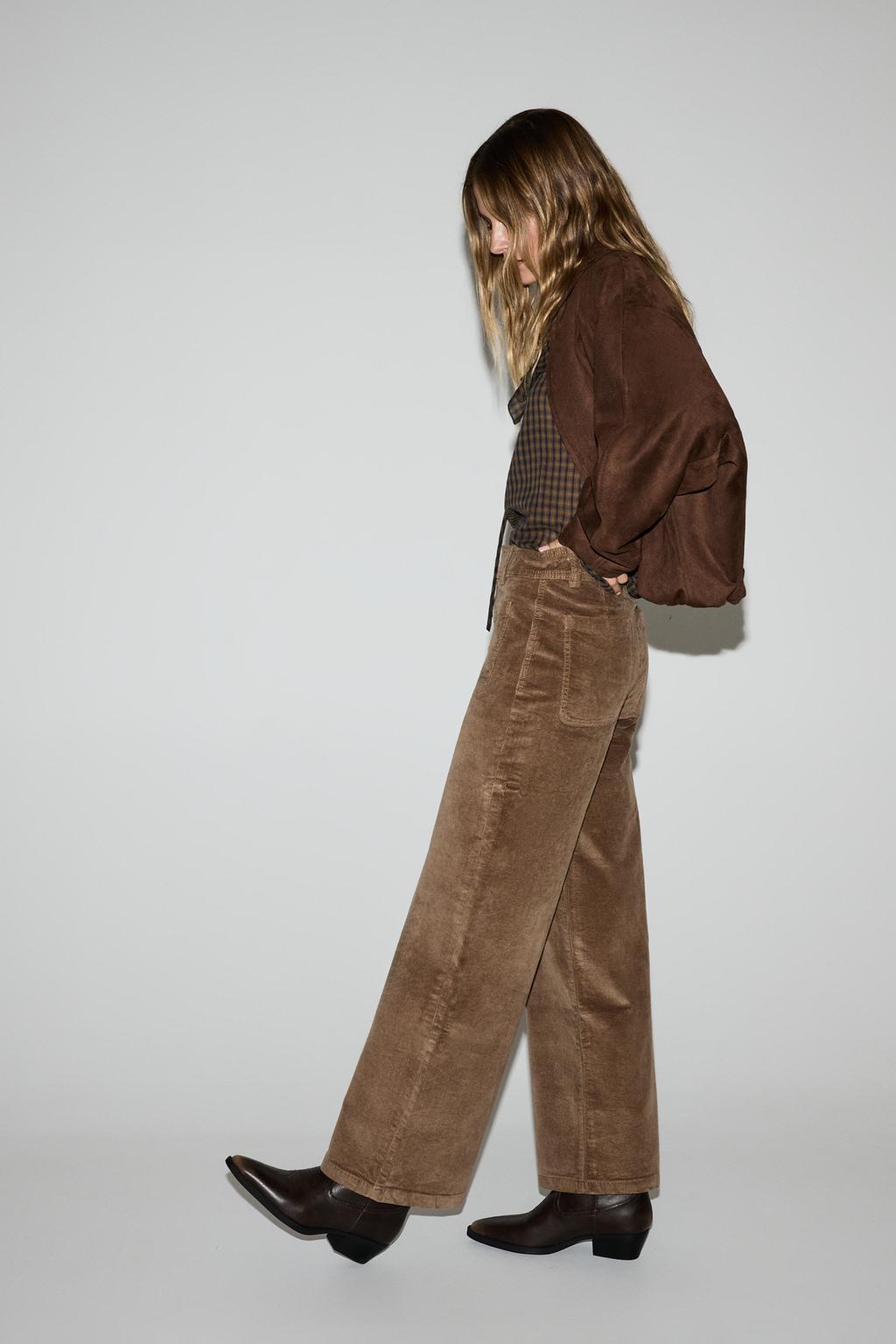 Stretch corduroy trousers