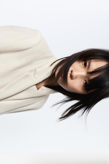 Rustic blazer — BEIGE 4
