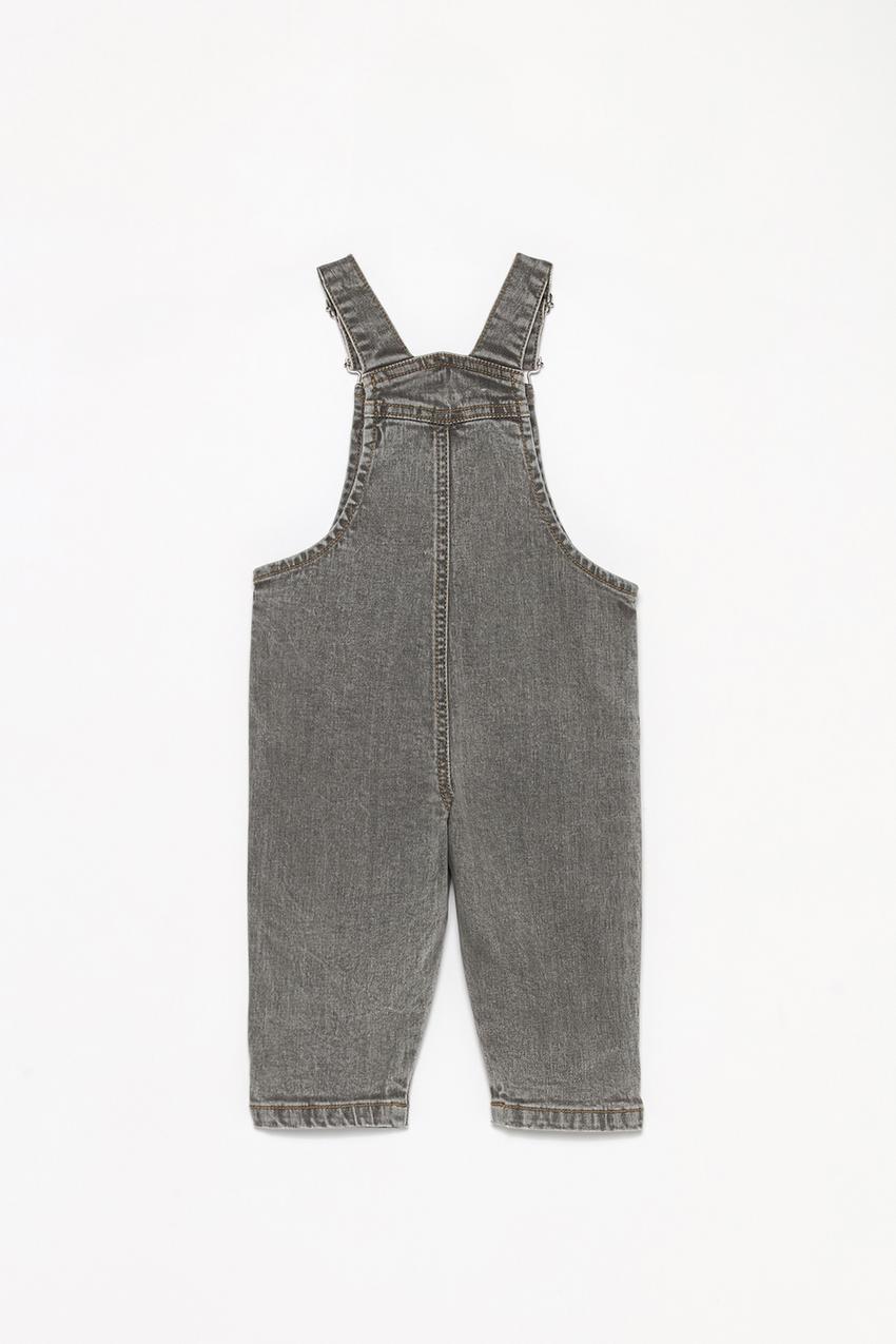 Mango Kids Mango Vaqueros Grises Jeans Straight Tachuelas Niños