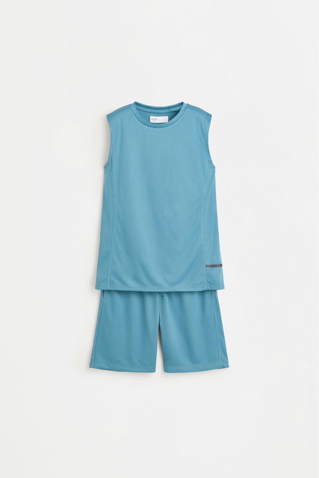 Sleeveless sports co-ord with Bermuda shorts – Lefties – صورة المنتج