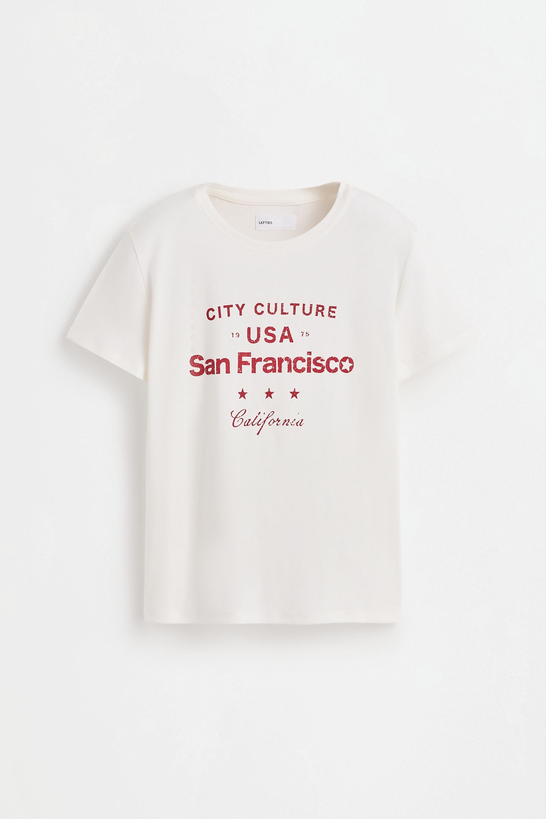 Printed T-shirt — ECRU