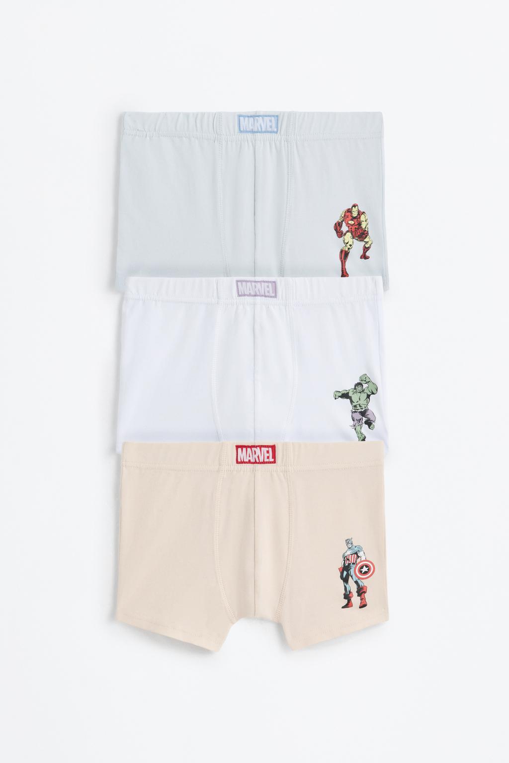 Pack 3 calzoncillos bóxers ©Marvel