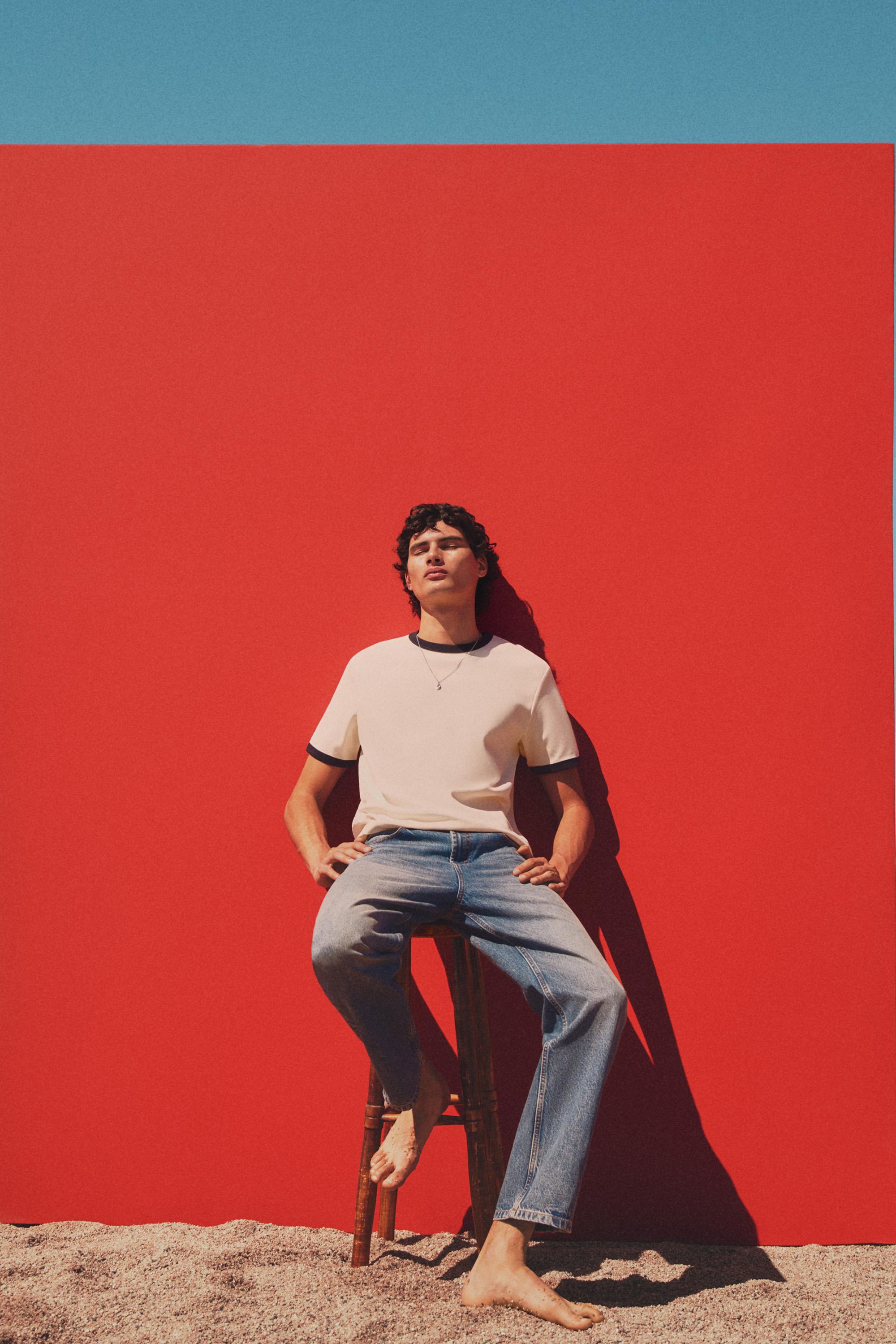 Straight jeans — FADED BLUE
