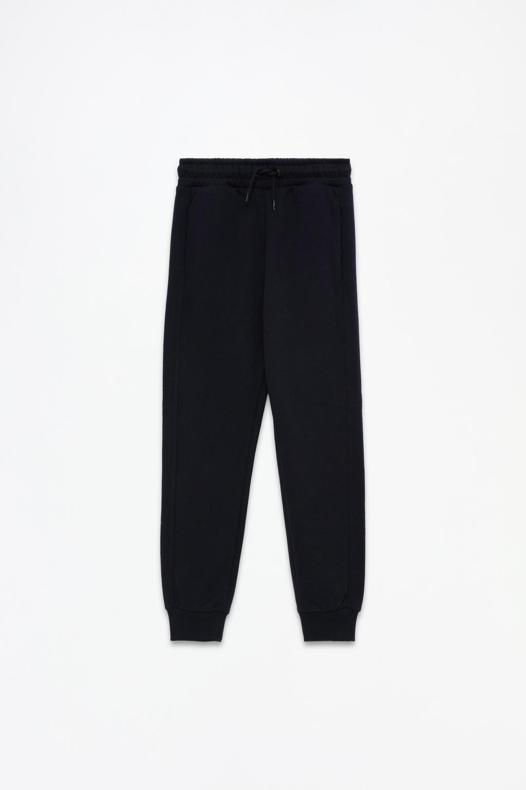 Basic plush trousers