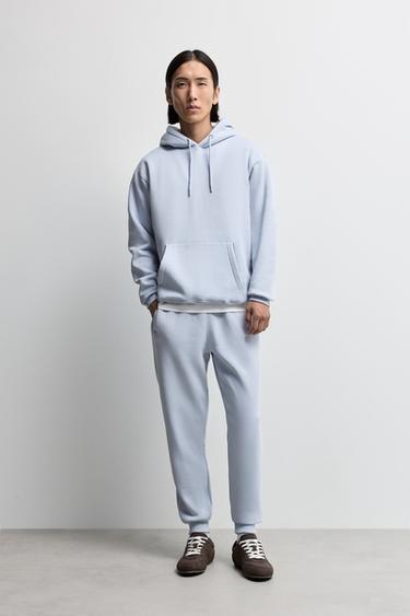 Regular fit tracksuit bottoms — SKY BLUE 1