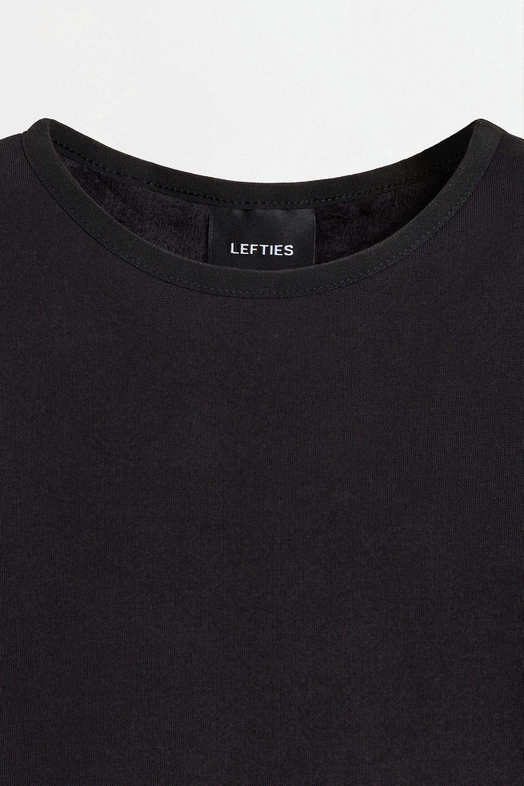 Heavy Weight Thermal Comfort T-Shirt — BLACK