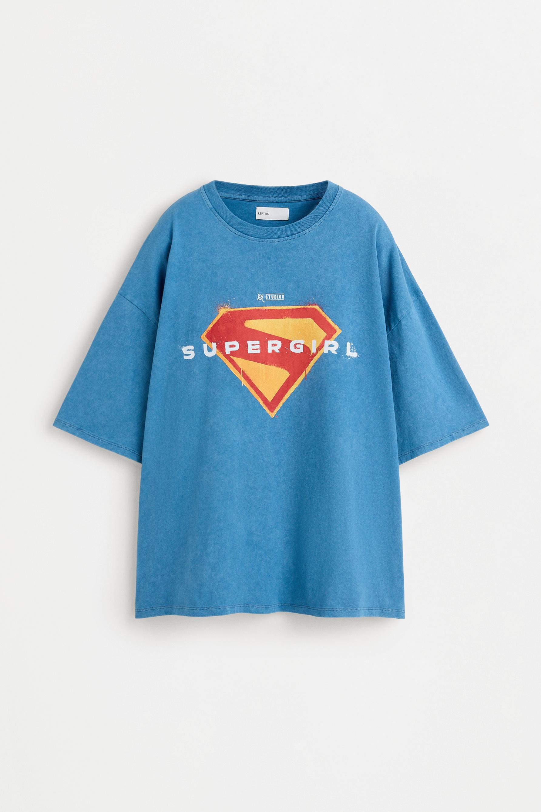 Supergirl ™Warner Bros T-shirt — BLUE