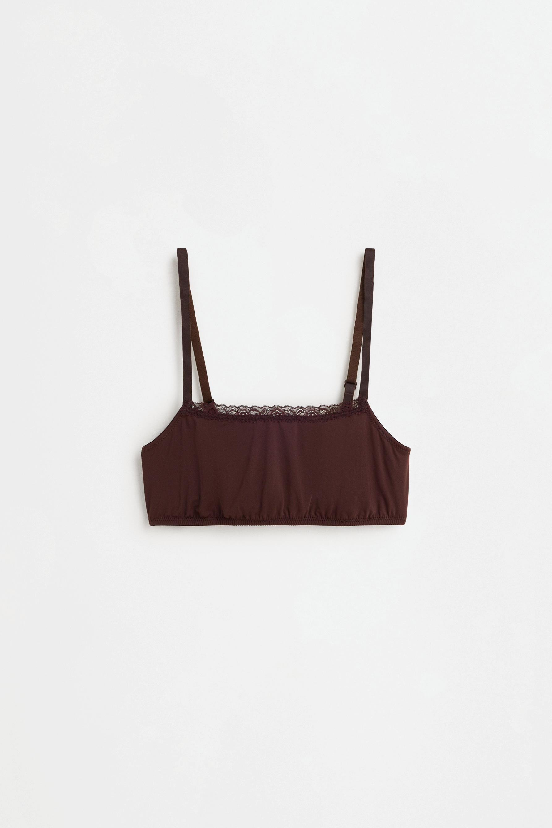 Lace Bra Top (Pack of 2) — WHITE