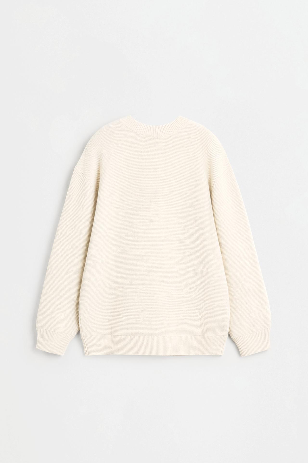 Ottoman sweater — STONE