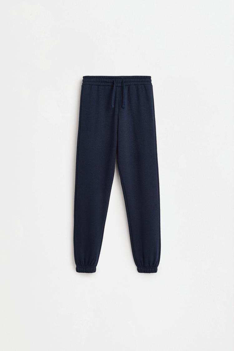 Plush trousers — NAVY