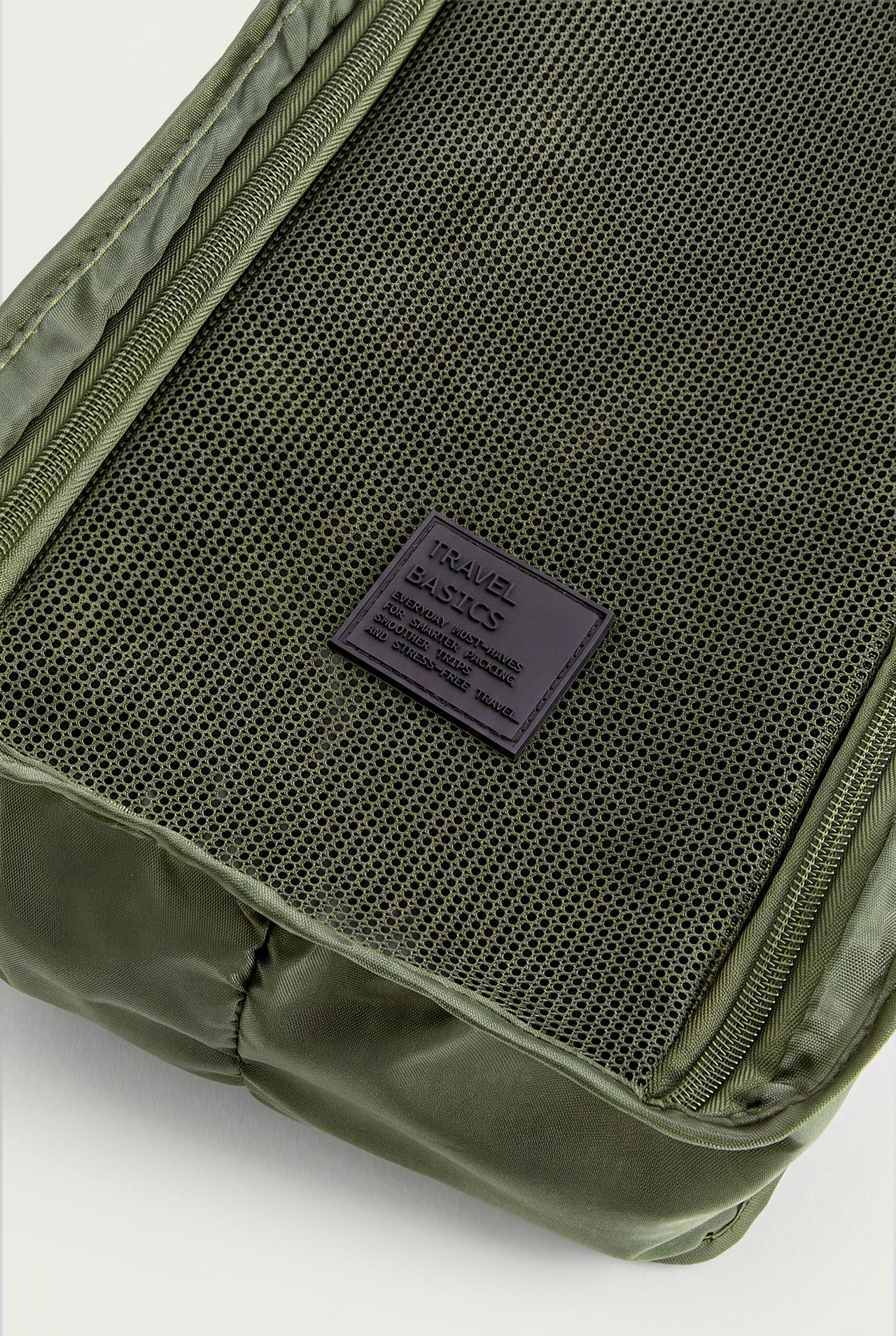 Travel shoe bag — KHAKI