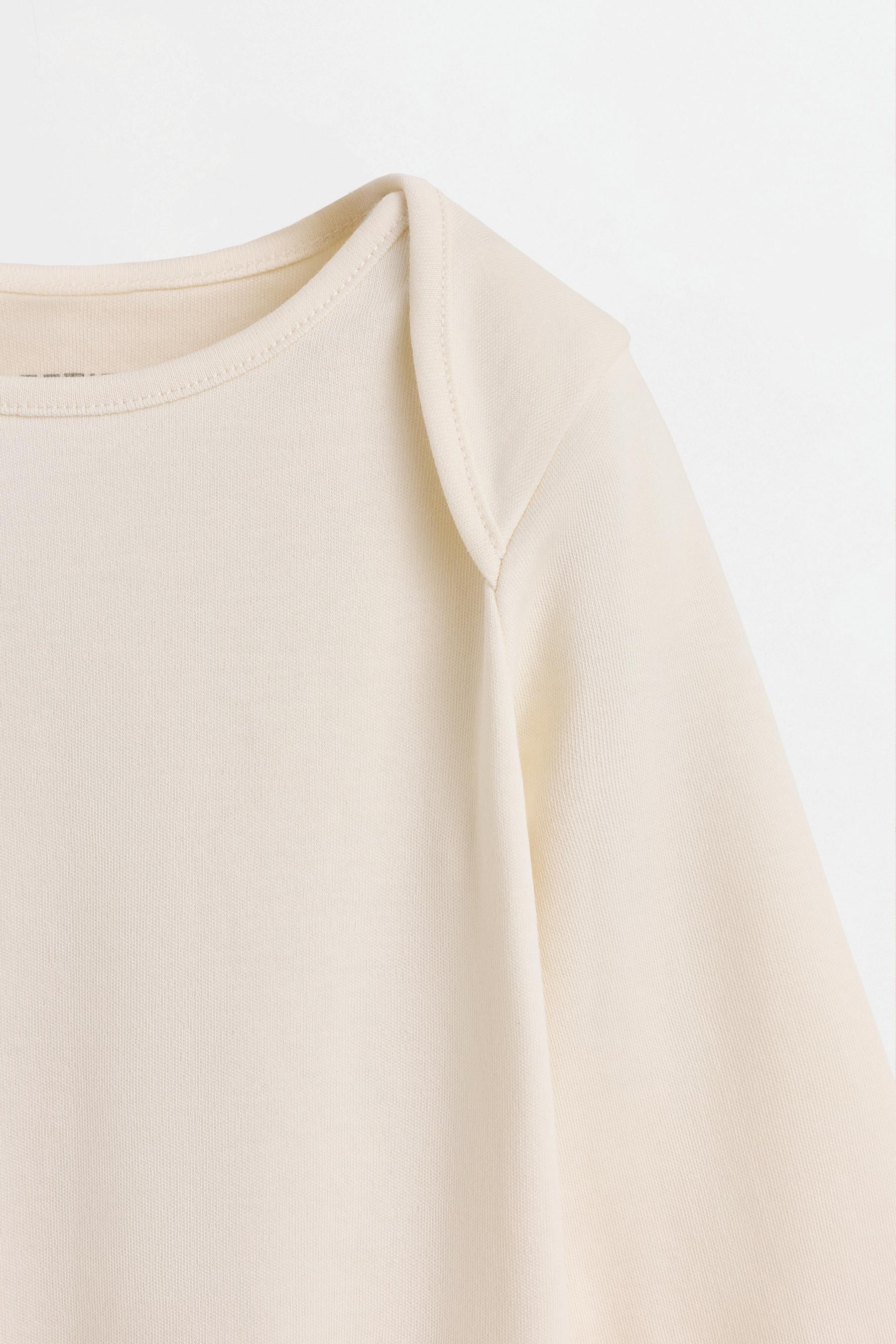 Plain long sleeve bodysuits (4-pack) — PINK