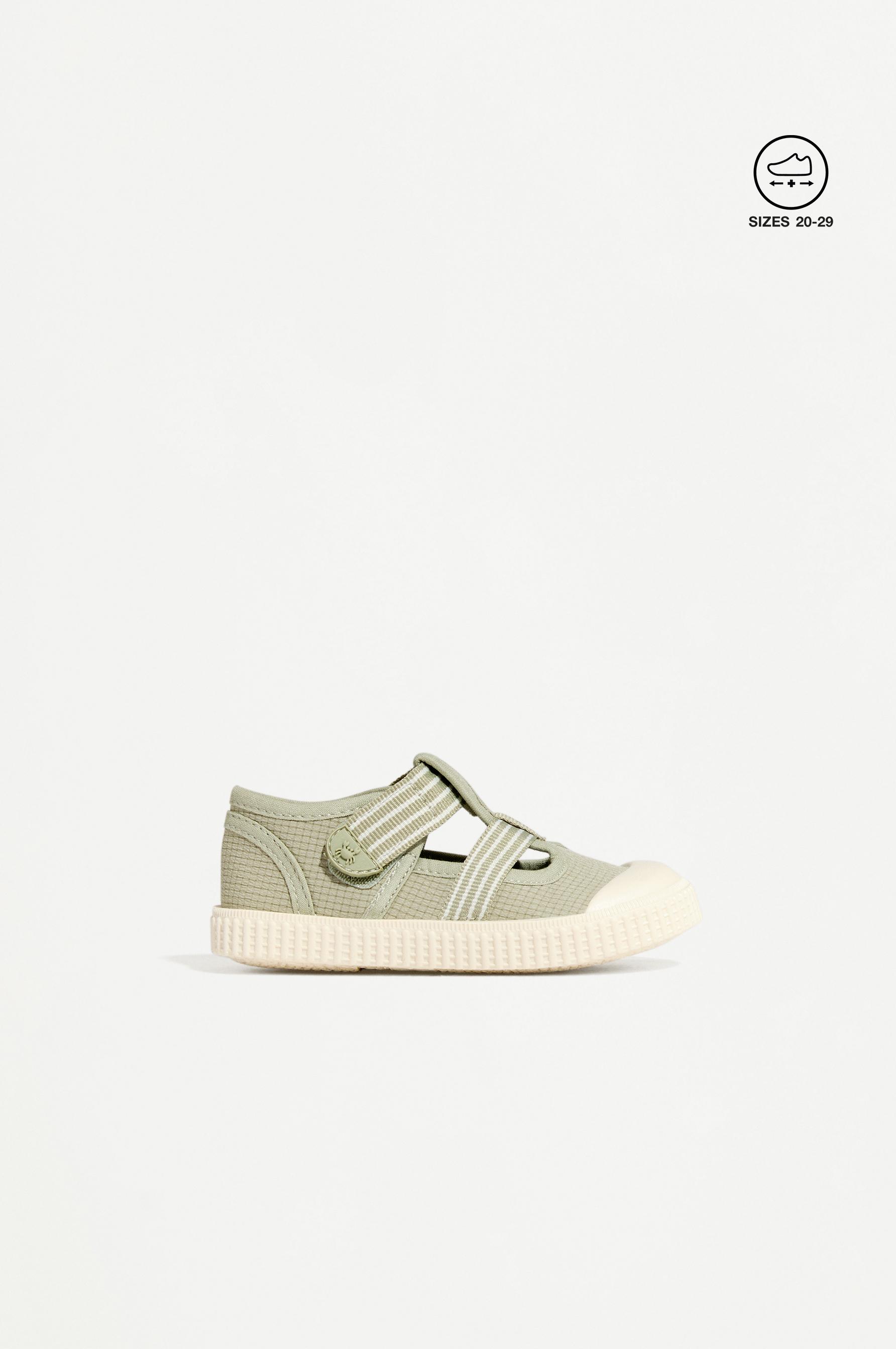 BAREFOOT FABRIC SNEAKER — GREEN