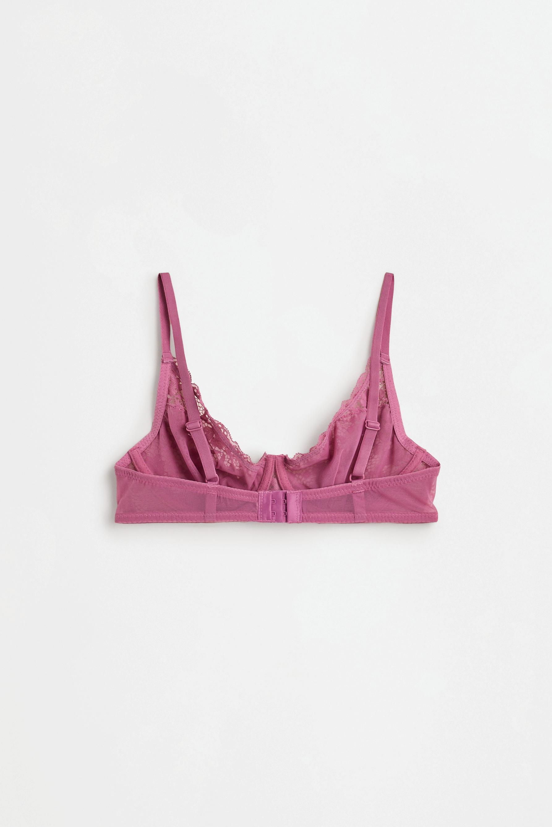 Lace bra — PINK