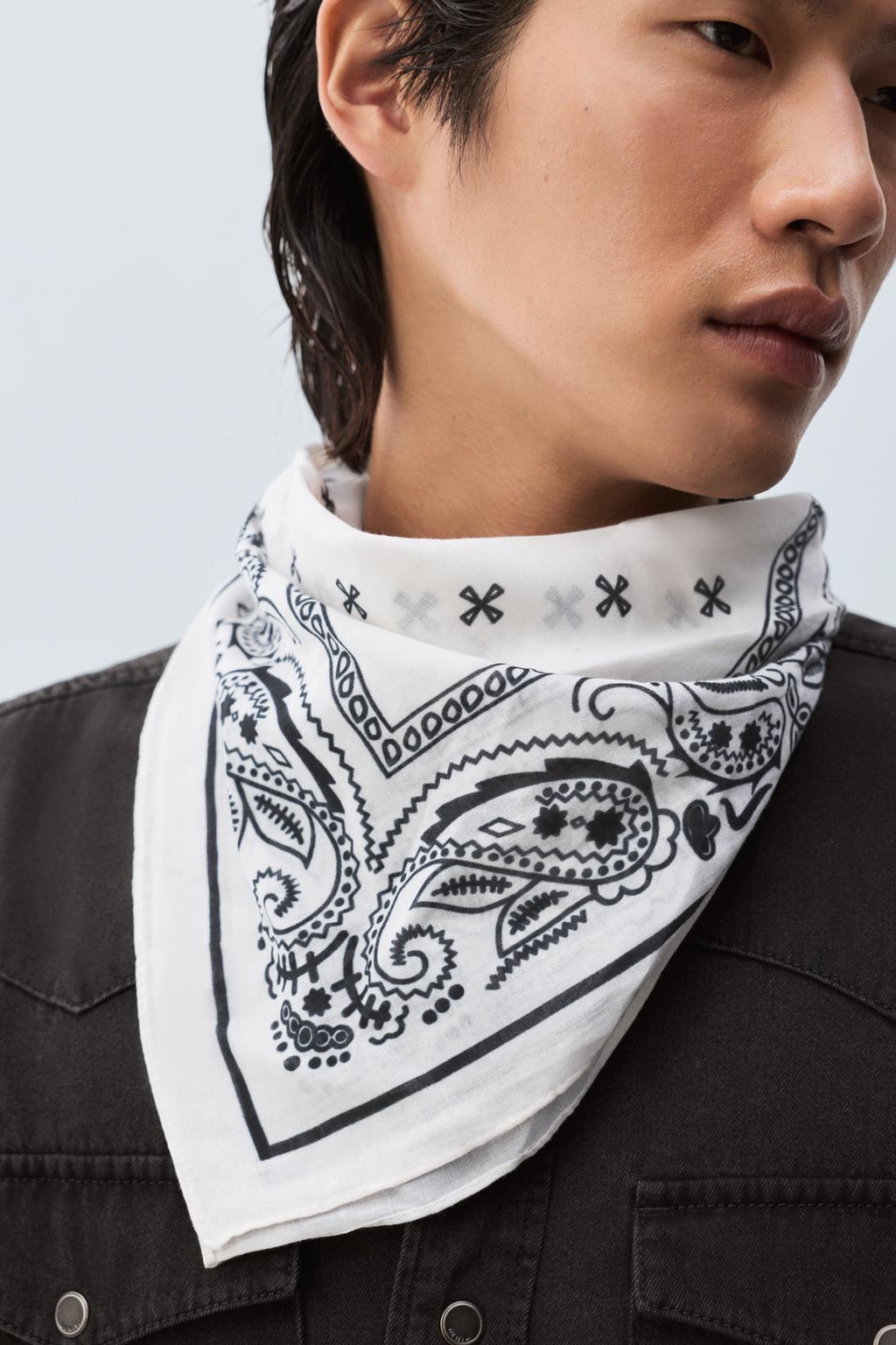 Bandana estampado paisley