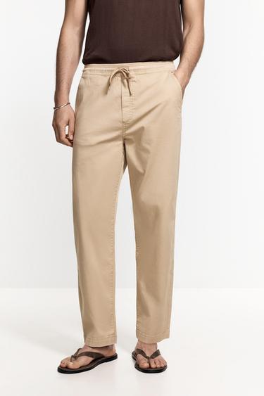 Slim fit jogger trousers — BEIGE 2