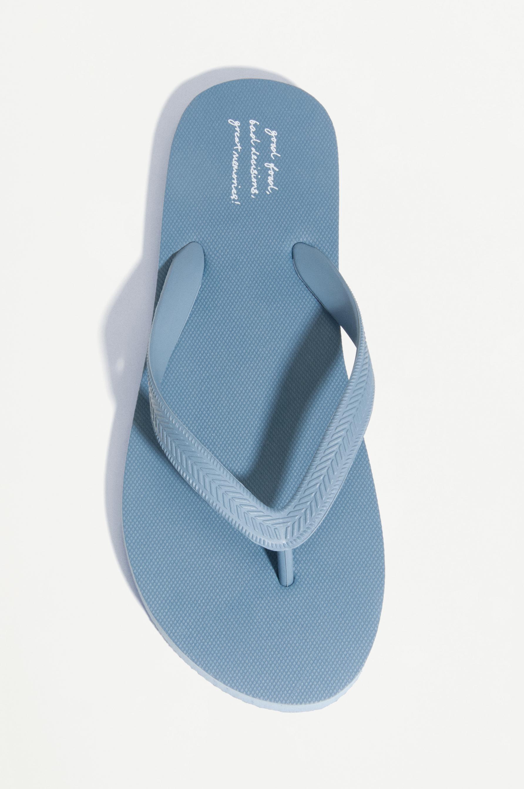 Bath flip-flops — BLUE