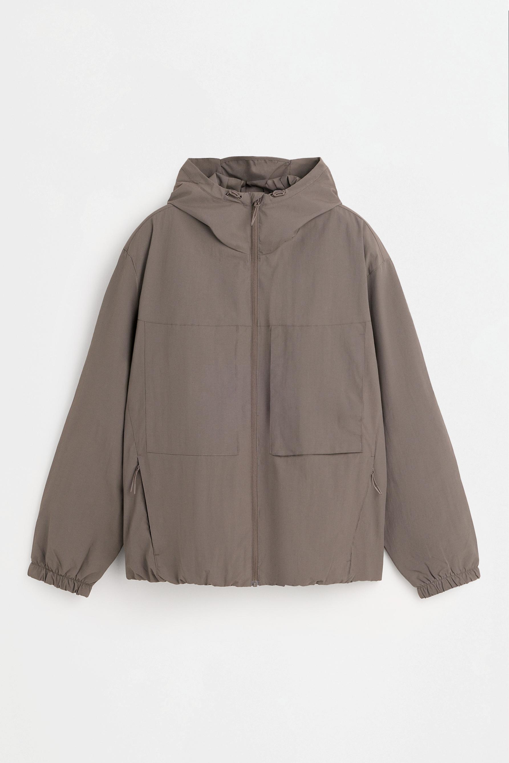 Windbreaker jacket — BROWN