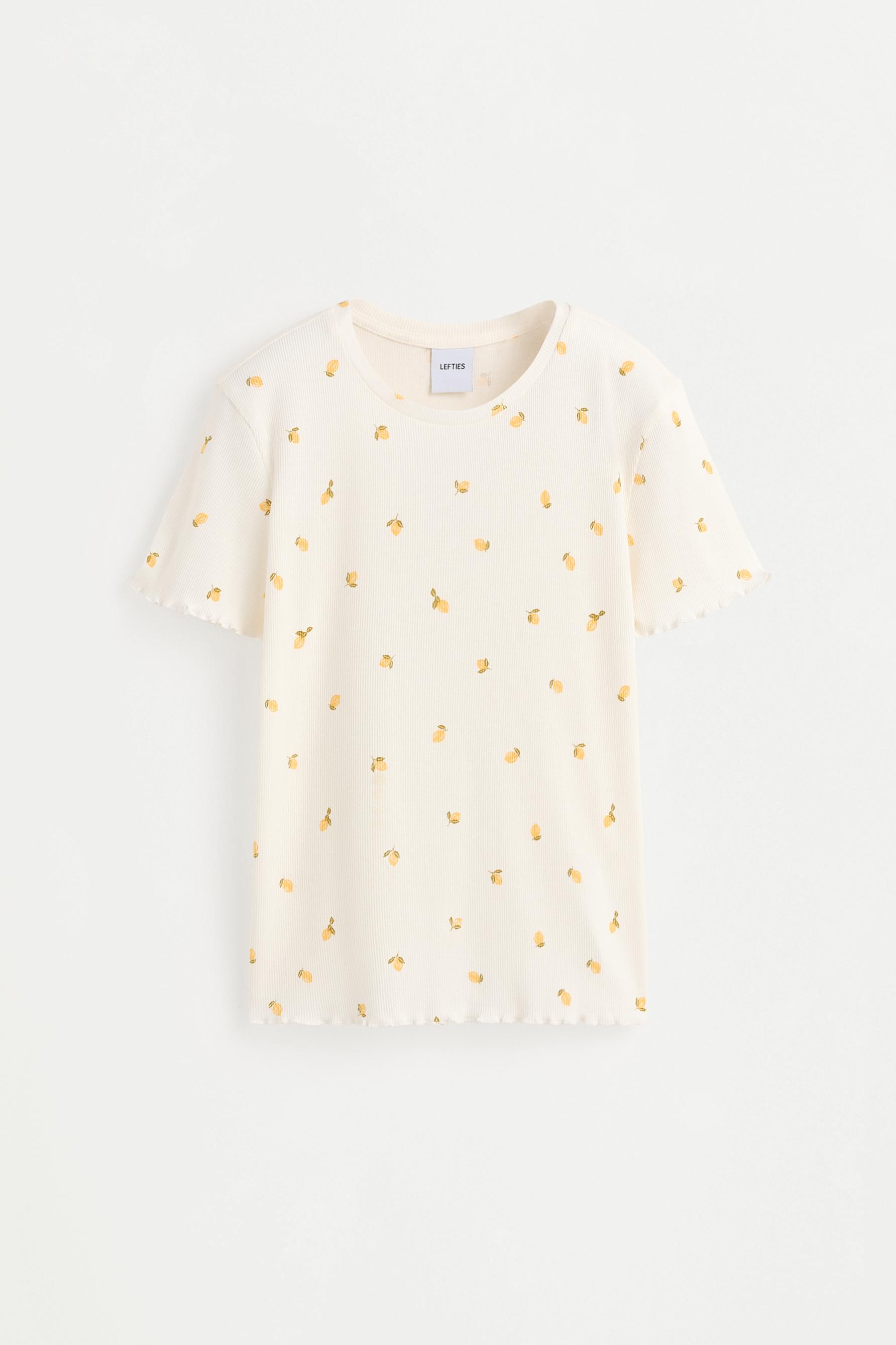 Short printed pyjamas — YELLOW