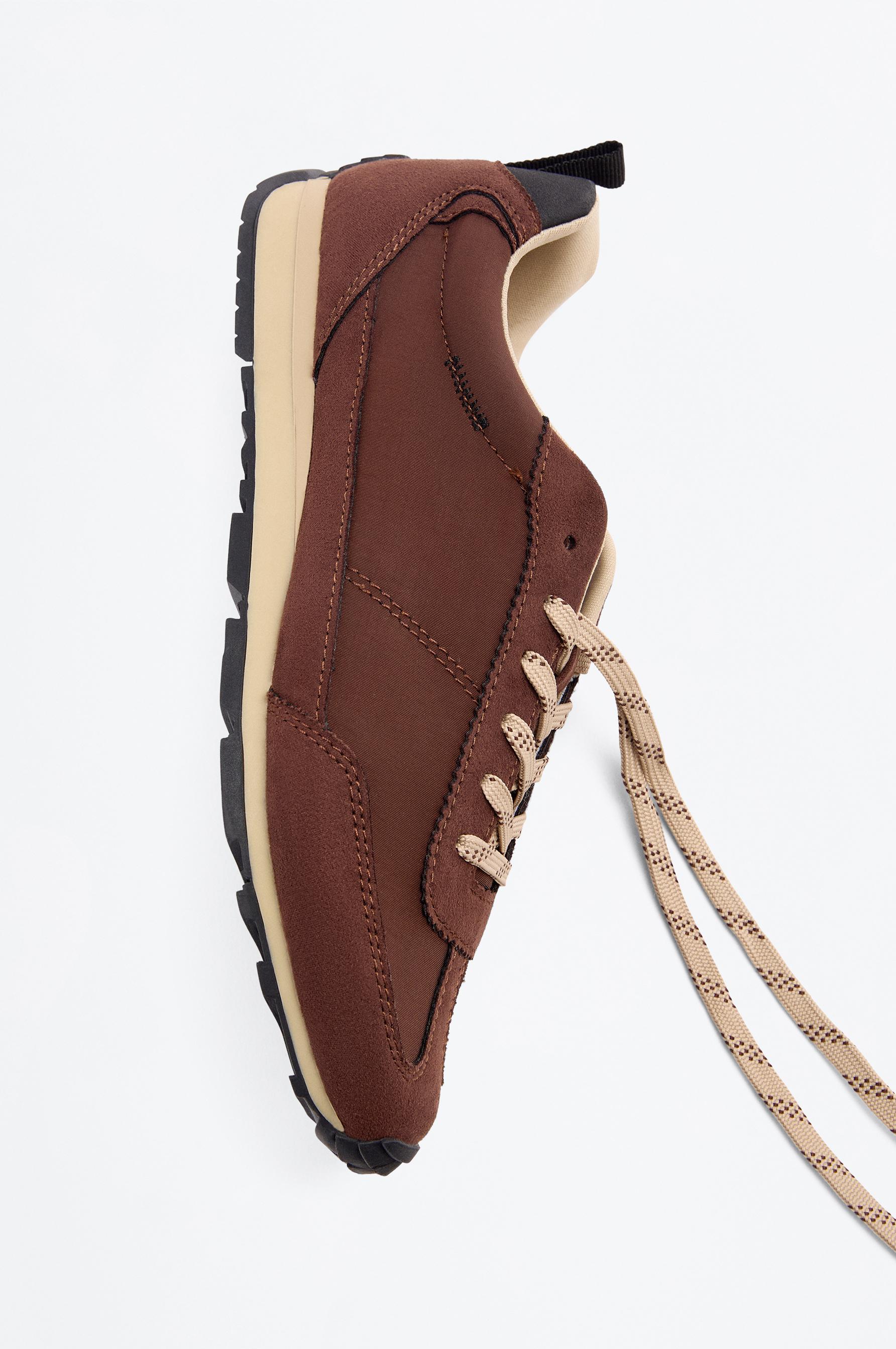 Lefties Kahverengi Lefties Minimal spor ayakkabı