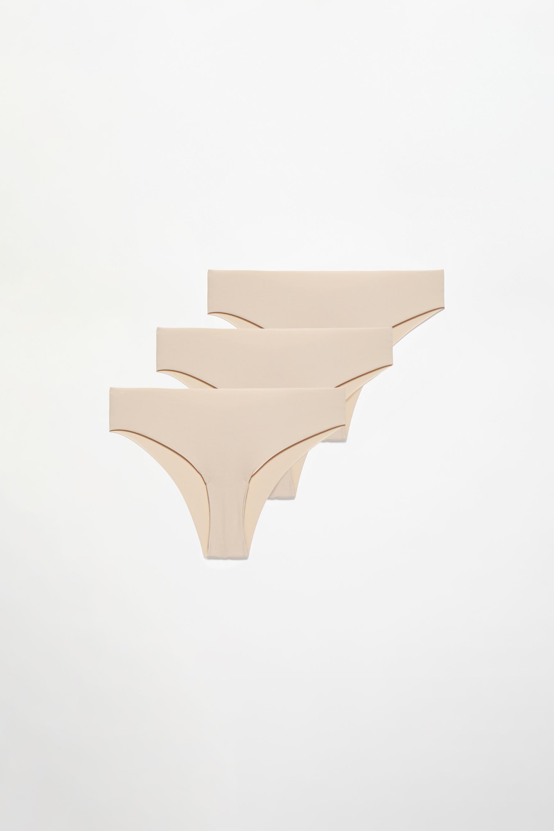 3-Pack of microfibre hipster briefs — BEIGE