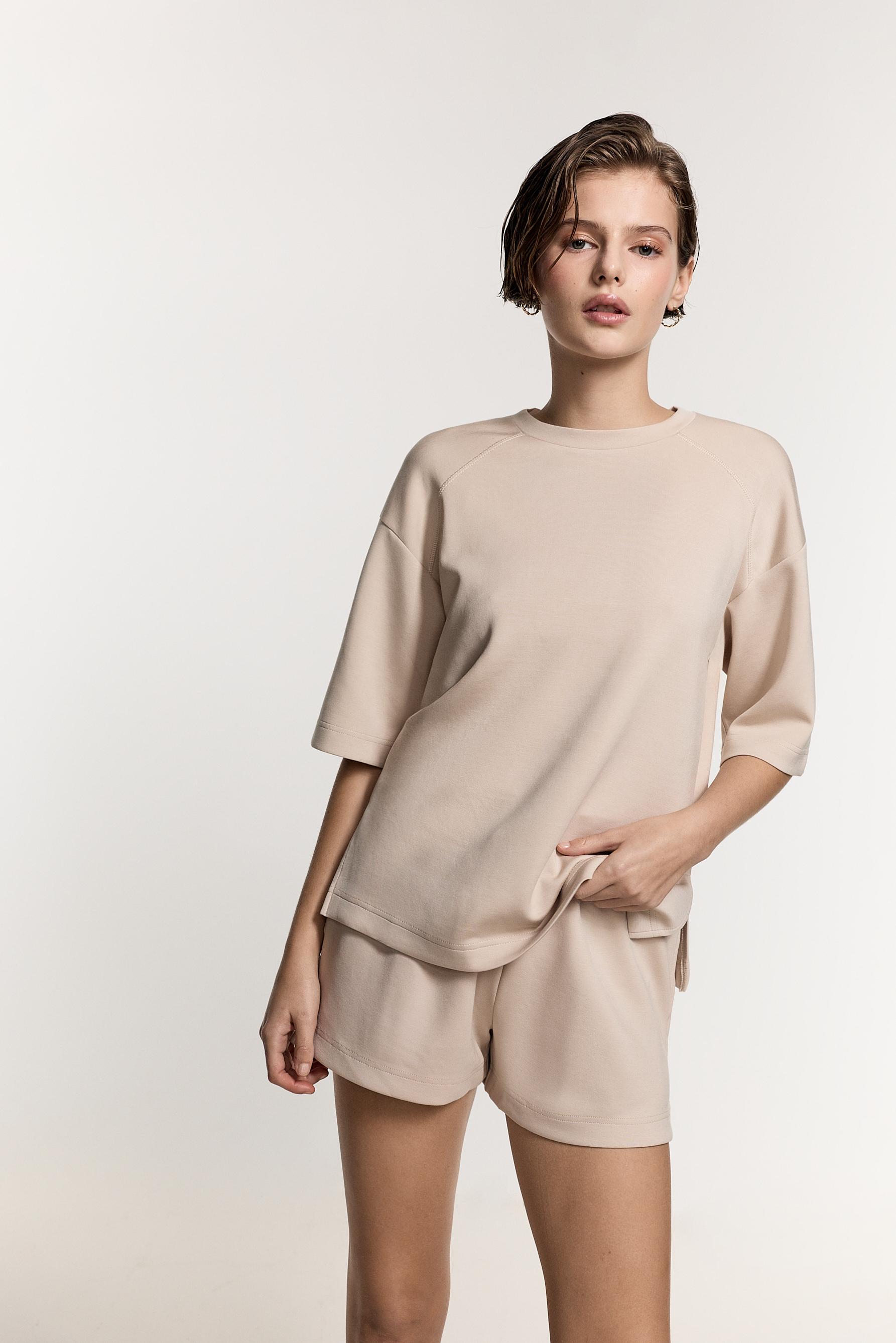 Raglan sleeve sweatshirt — MINK