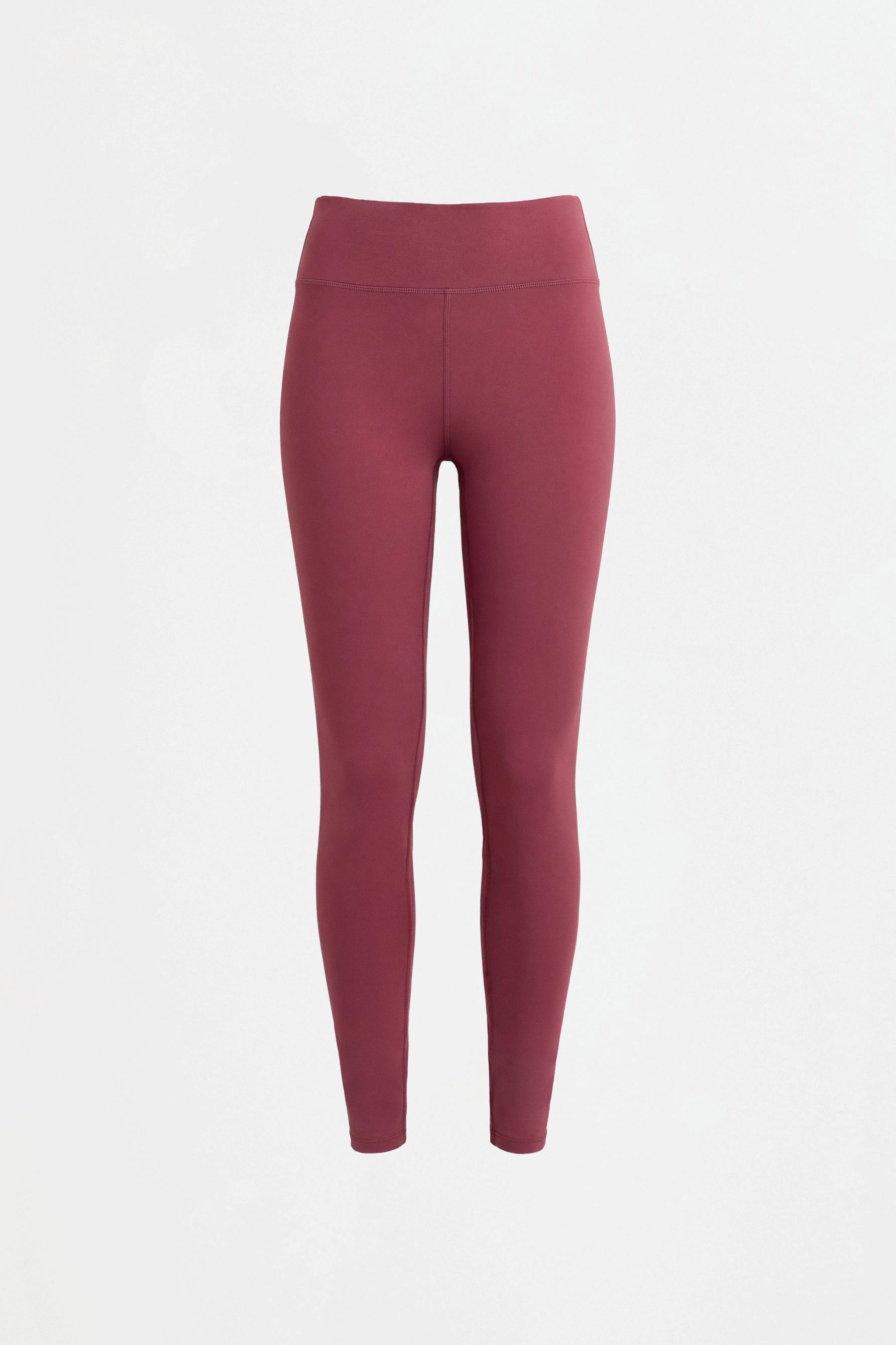 Basic sports leggings — DARK PINK