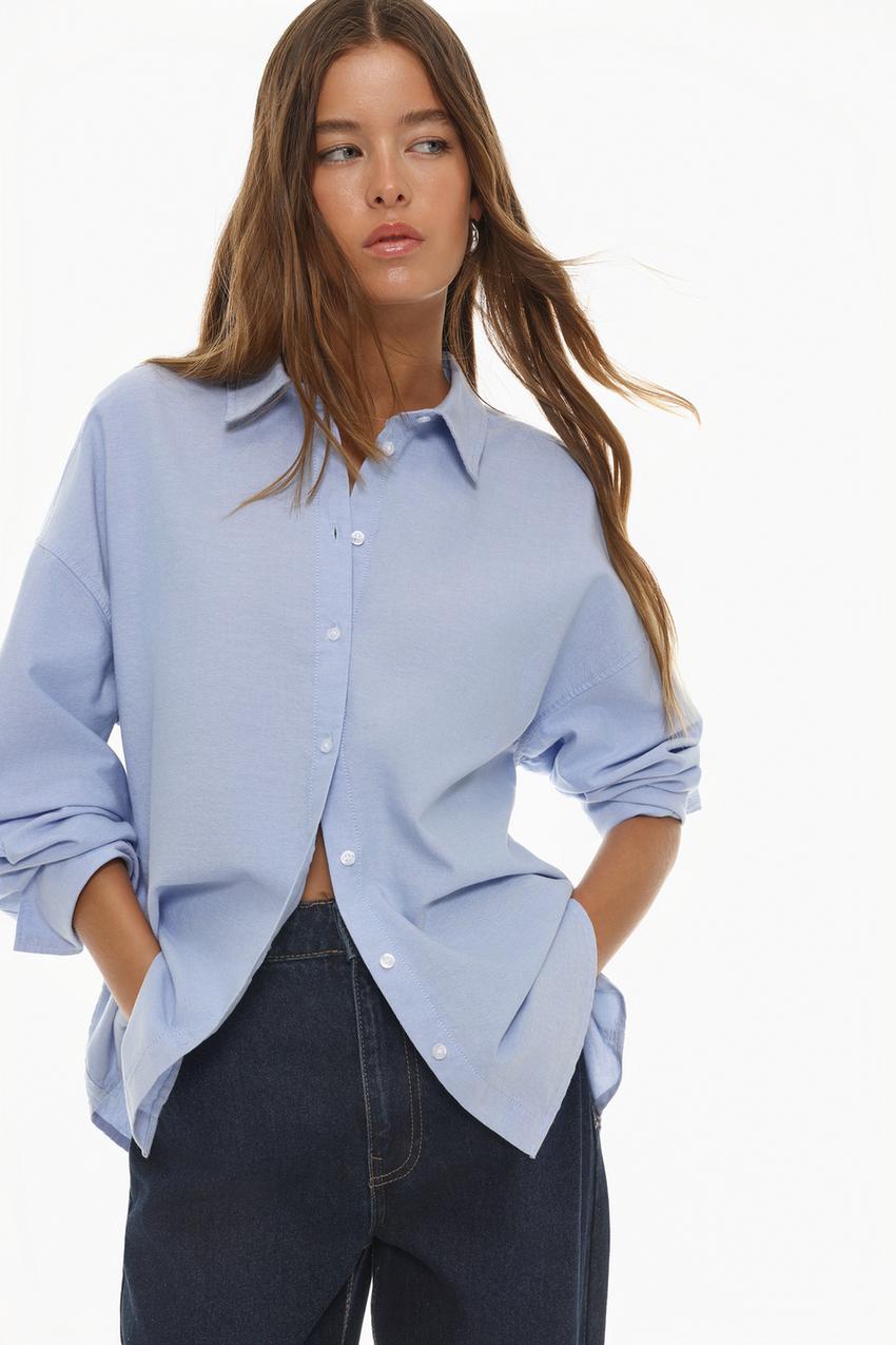 Azul Celeste Sueter Azul Bebe Bebé Blusa Color Celeste Blusas