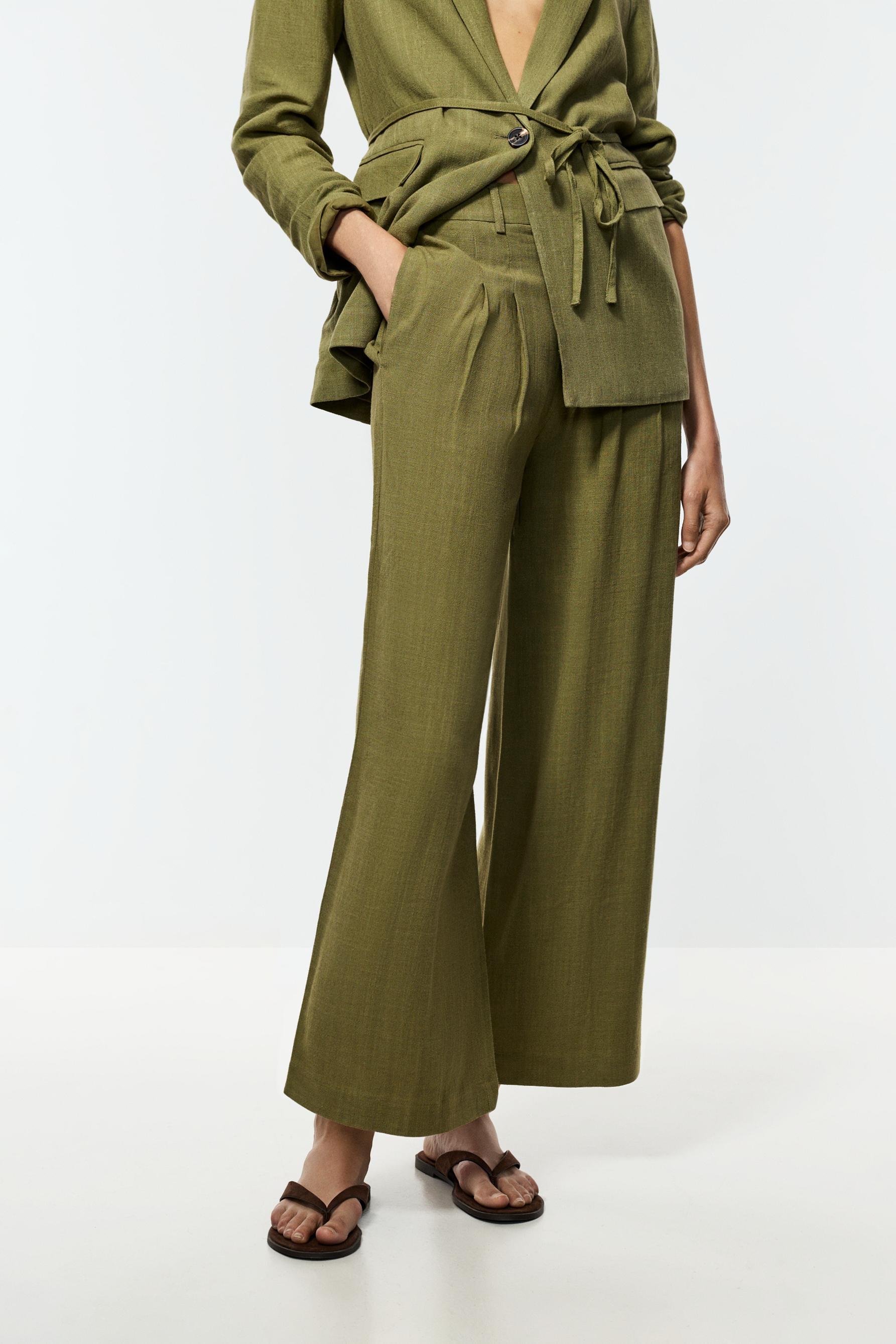 Rustic trousers — MEDIUM KHAKI