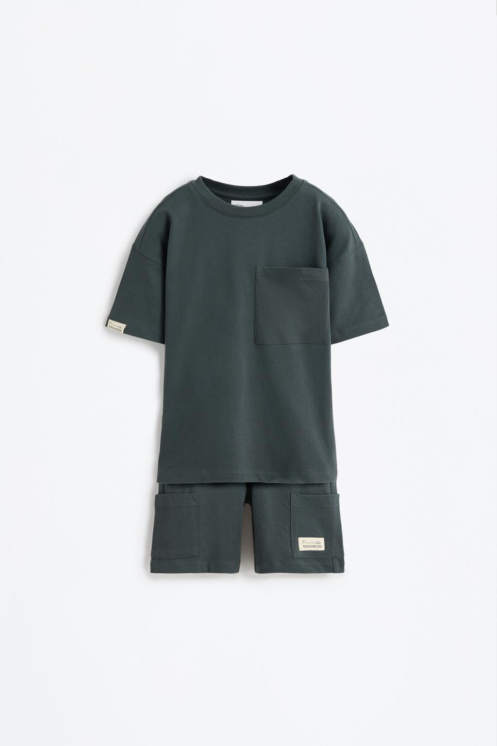 Conjunto camiseta y bermuda heavy jersey