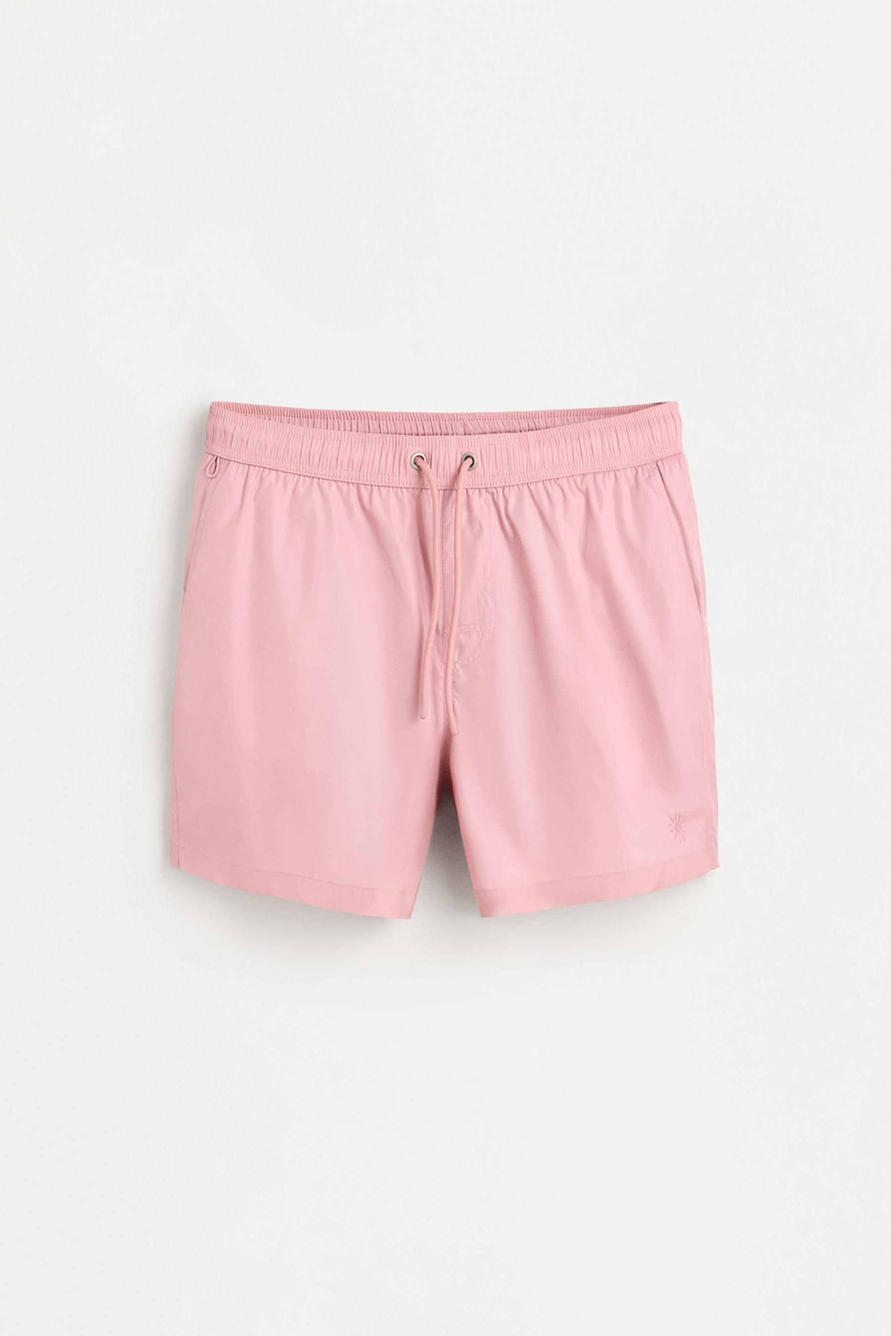 Basic regular fit swim shorts — DUSTY PINK