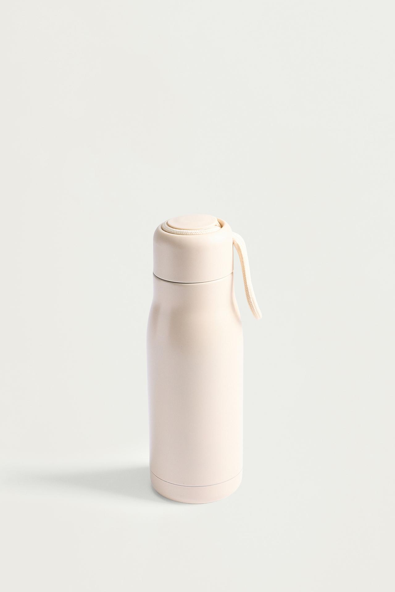 Metallic travel bottle — ECRU