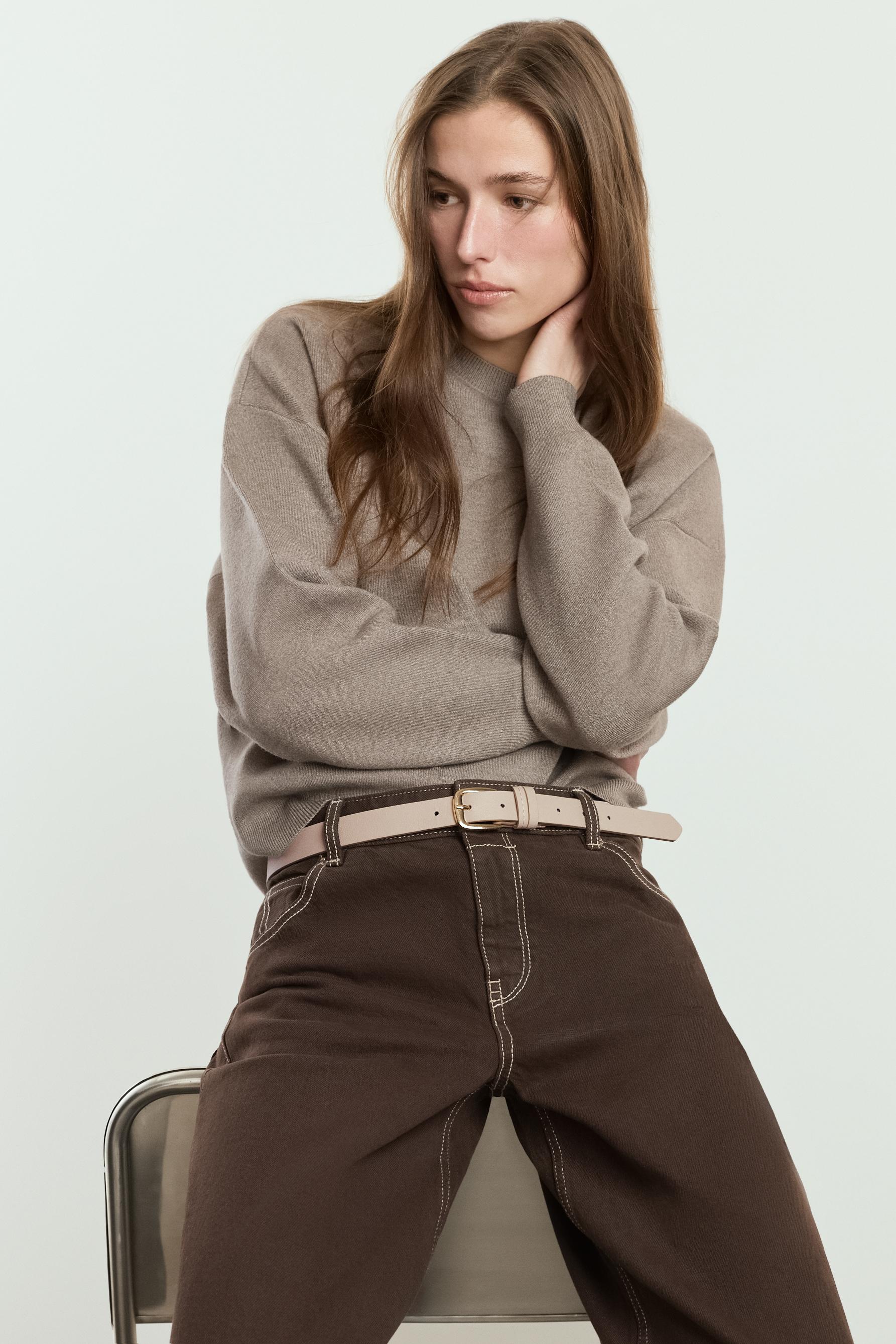Basic belt — ECRU
