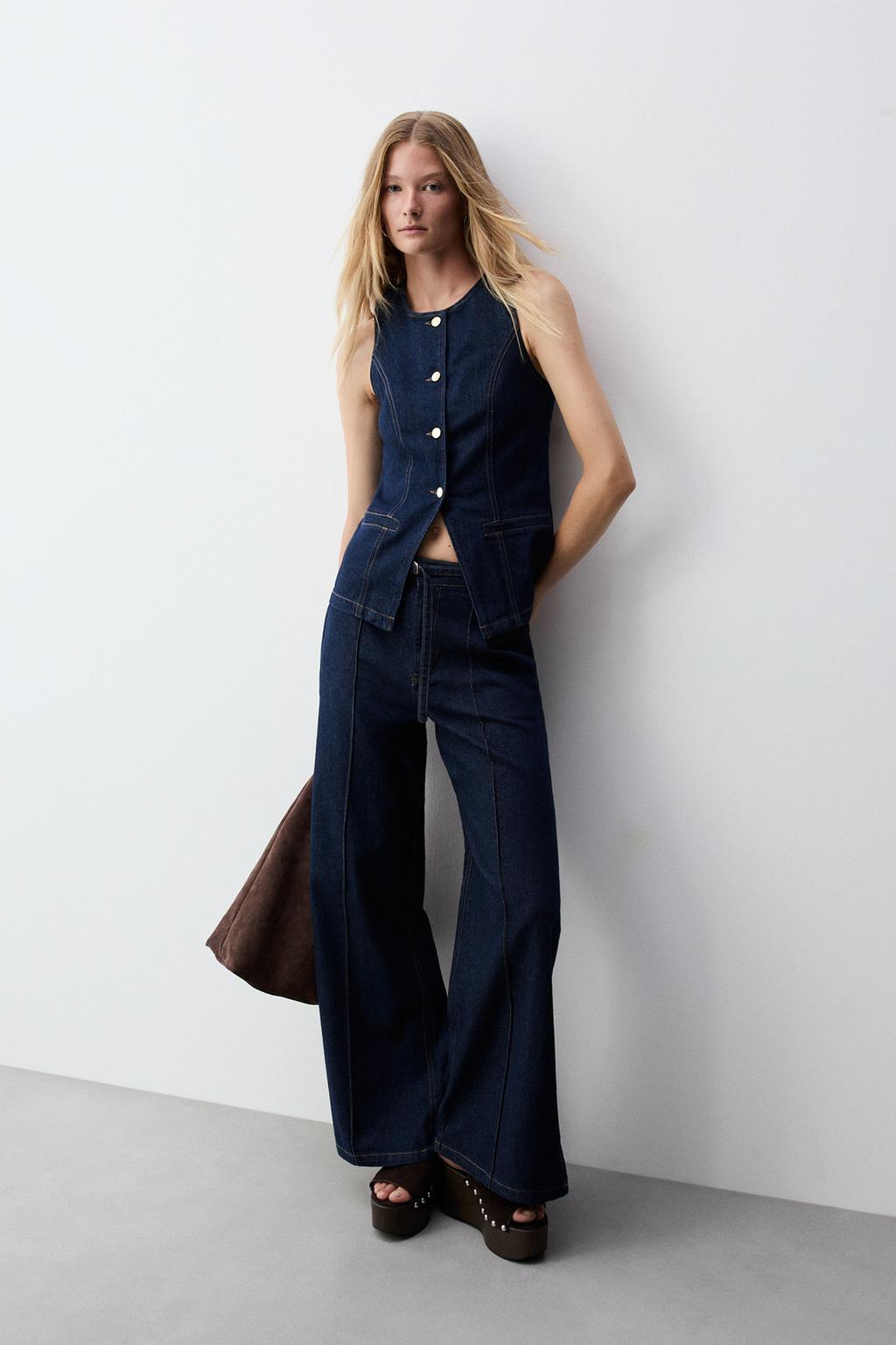 Denim Waistcoat