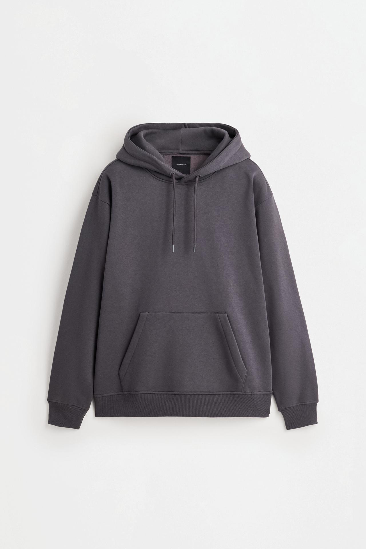 Basic hoodie — DARK GREY