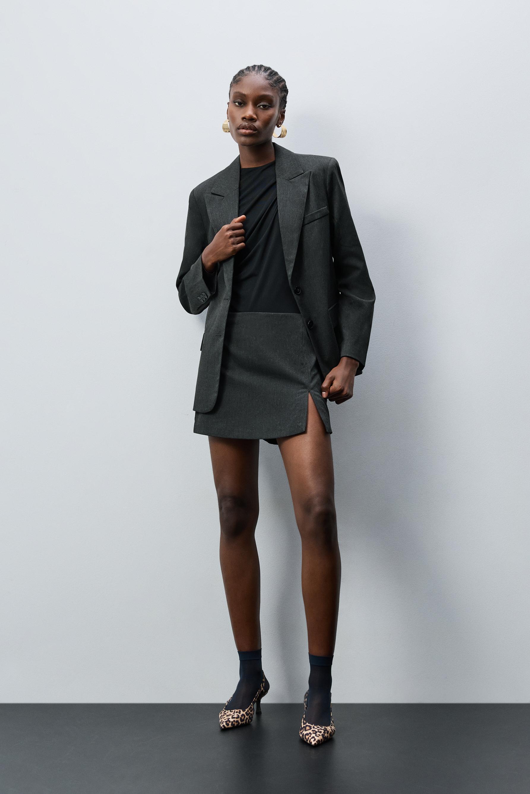 Falda pantalón vestir básico