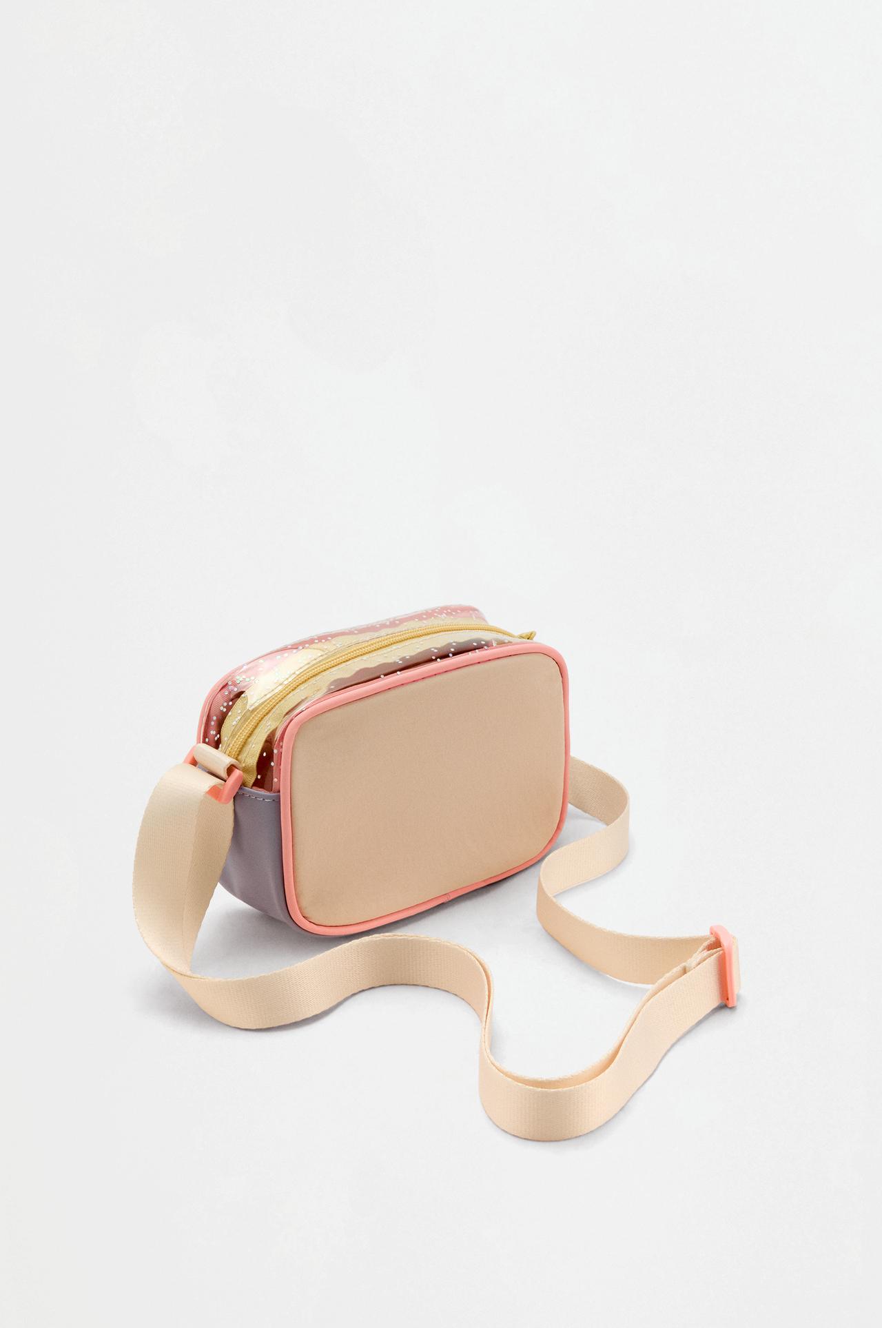 Kuromi ©SANRIO Girls' Crossbody Bag — ECRU