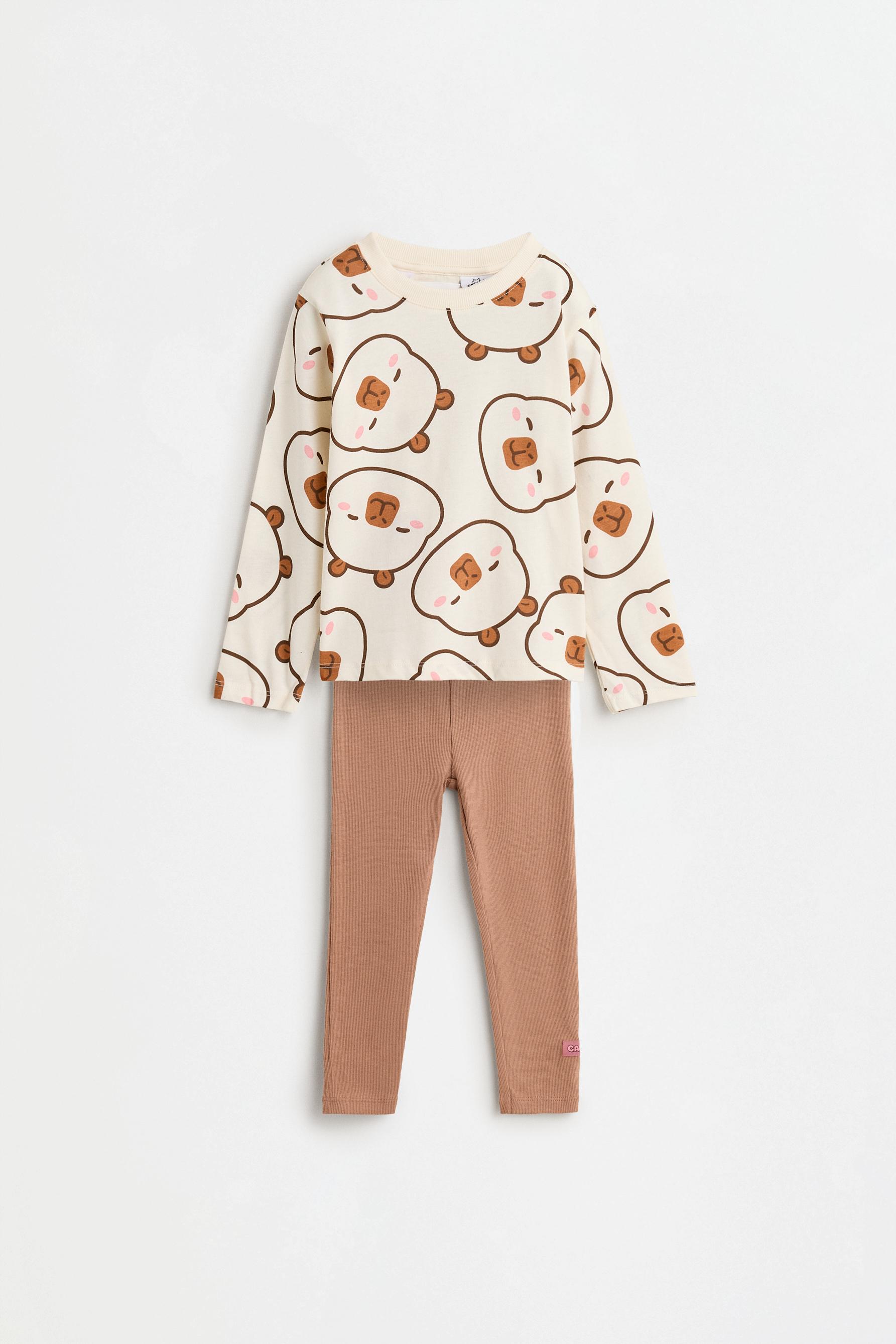 Set Capybara CAPYFUN© camiseta y legging